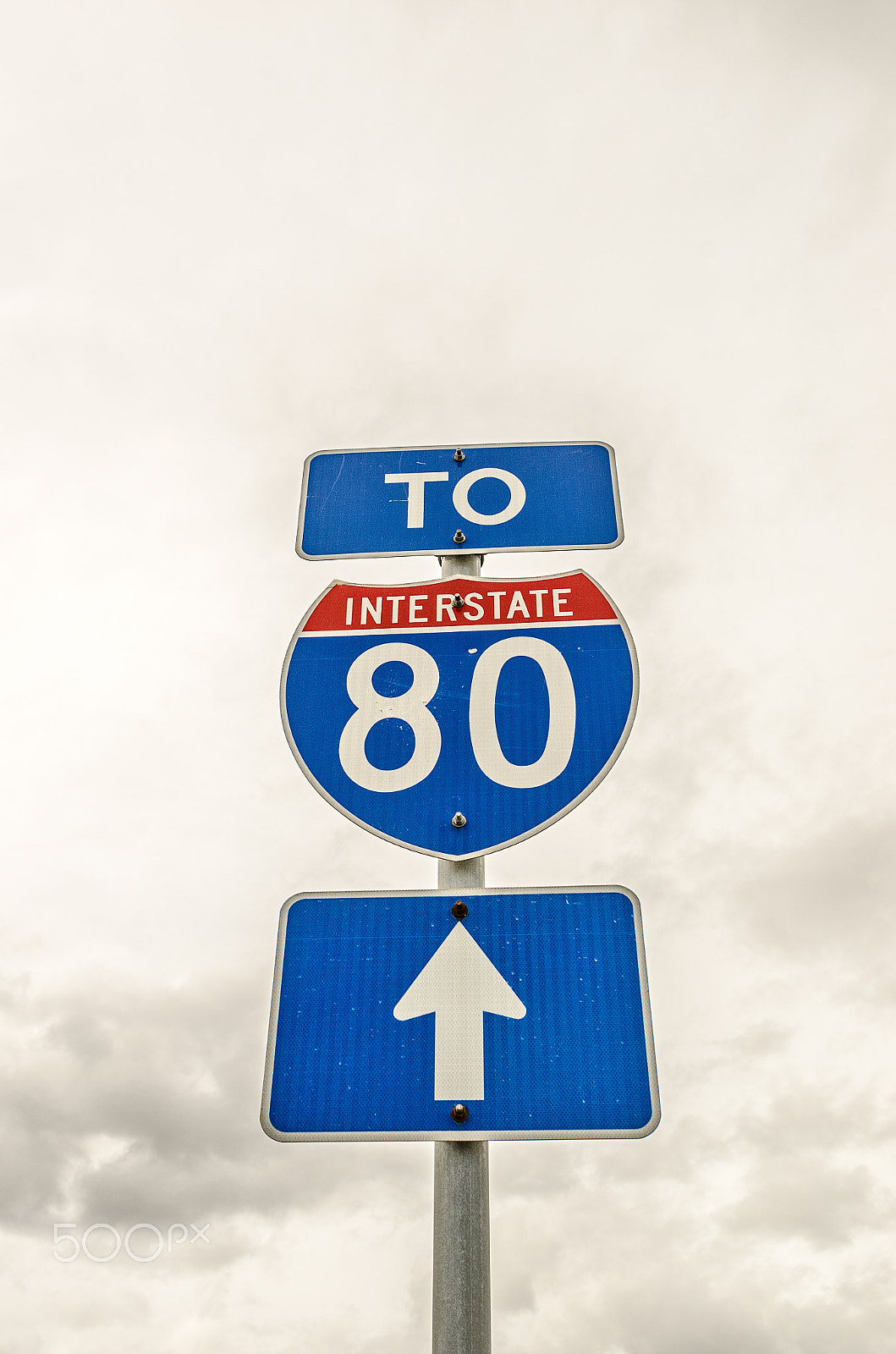 Nikon D7000 sample photo. To interstate 80 sign photography