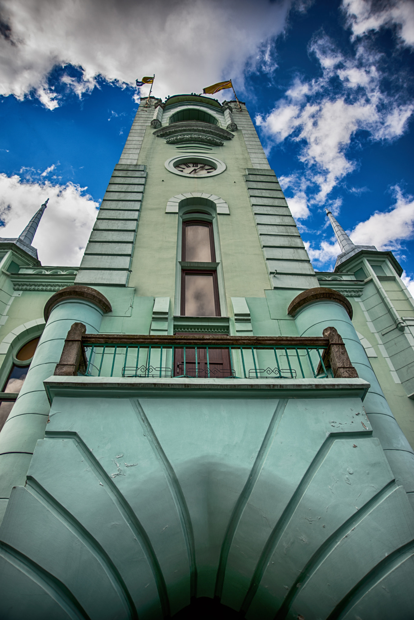 Nikon AF Nikkor 24-85mm F2.8-4D IF sample photo. Town hall mukschevo,ukraine photography