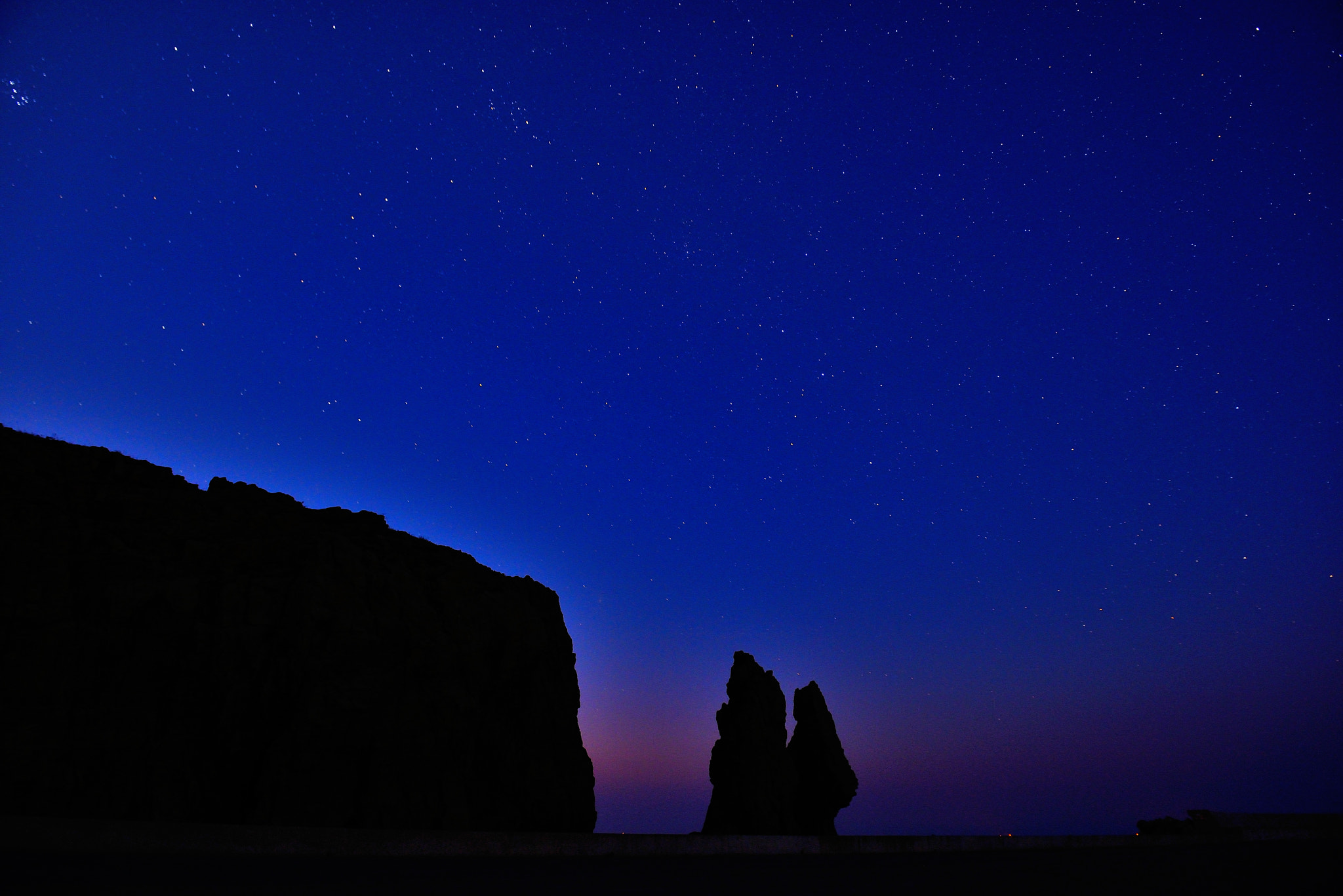 Nikon AF-S Nikkor 24-70mm F2.8G ED sample photo. Star photography