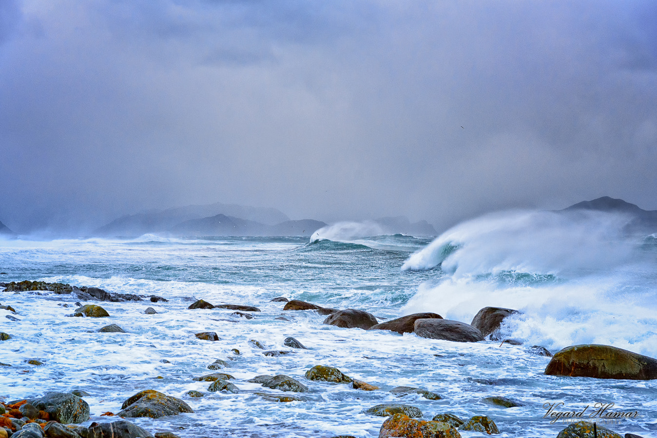 Sigma 24-70mm F2.8 EX DG HSM sample photo. Windy day at the beach photography