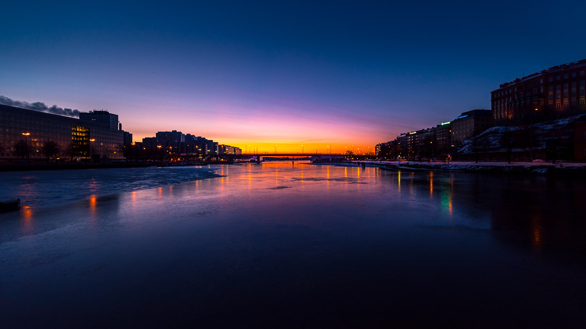 Samyang 14mm F2.8 ED AS IF UMC sample photo. New day, old bridge photography