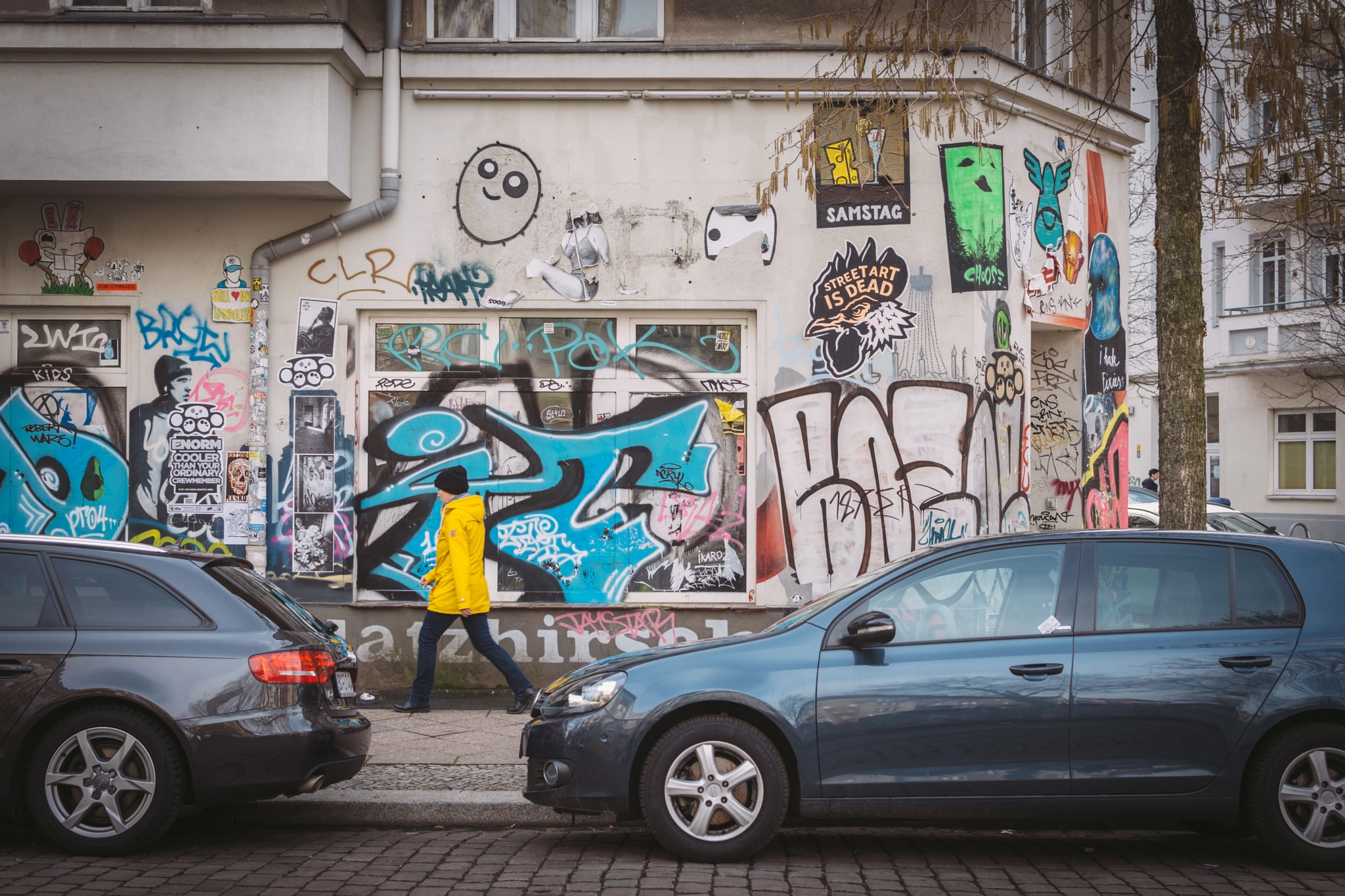 Nikon AF-S DX Nikkor 35mm F1.8G sample photo. Streetart ist tot photography