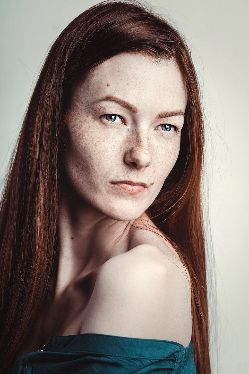 Sony a7R II sample photo. Red hair photography