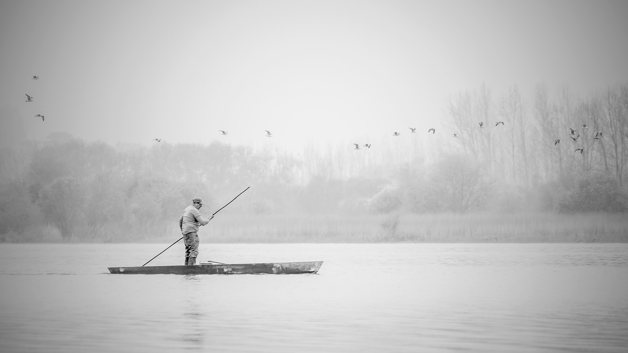 HD Pentax DA 55-300mm F4.0-5.8 ED WR sample photo. Morning fishing photography