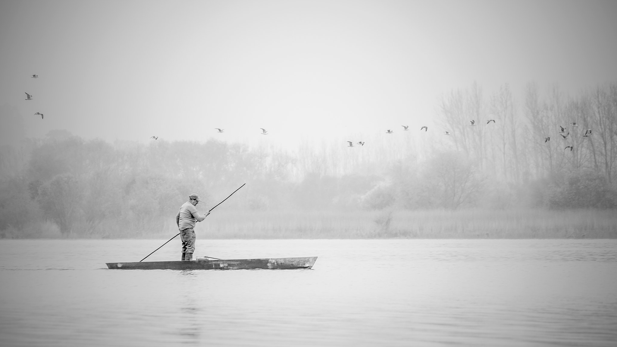 Pentax K-50 sample photo. Morning fishing photography