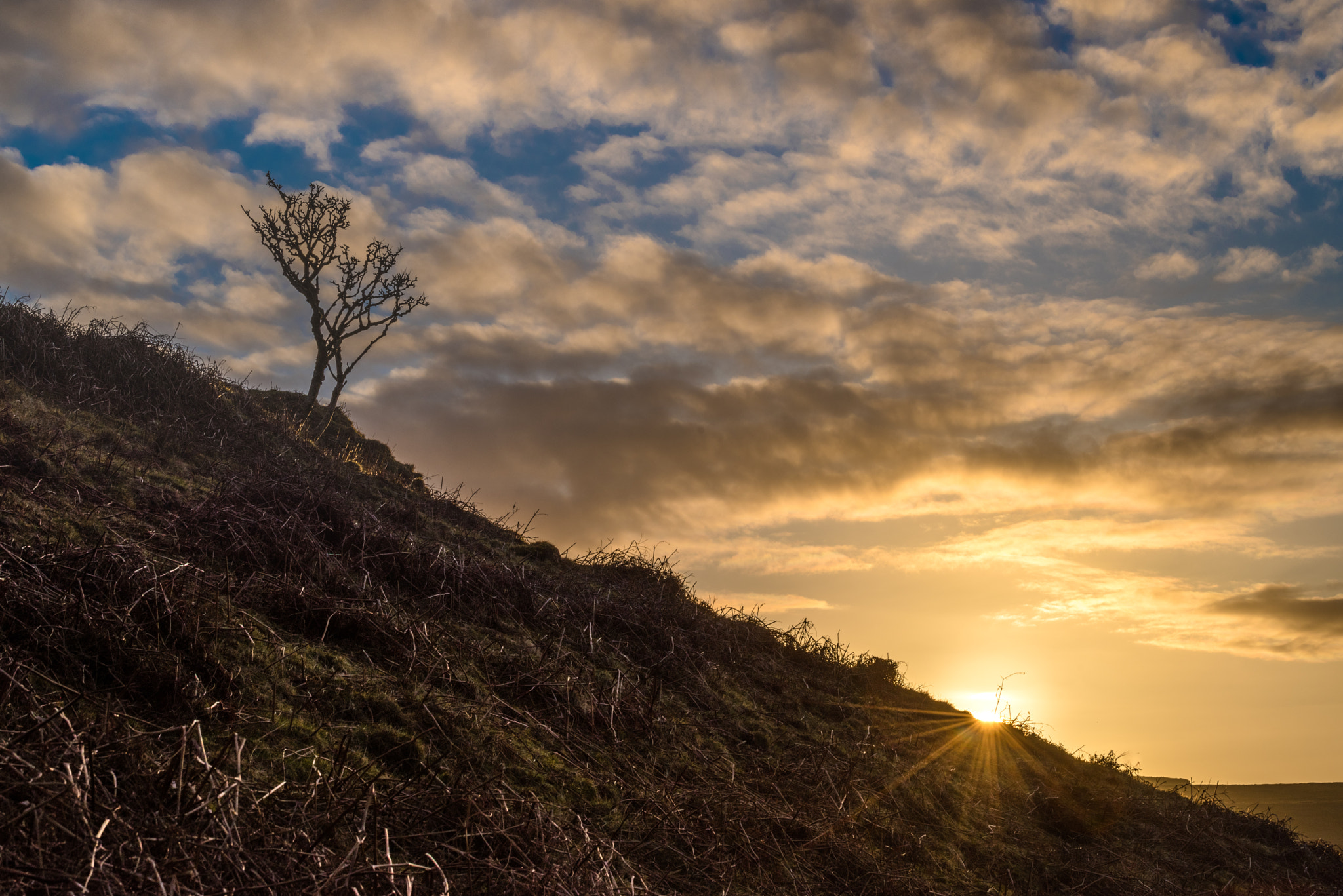 Pentax D FA* 70-200mm F2.8ED DC AW sample photo. Sundown on skye photography