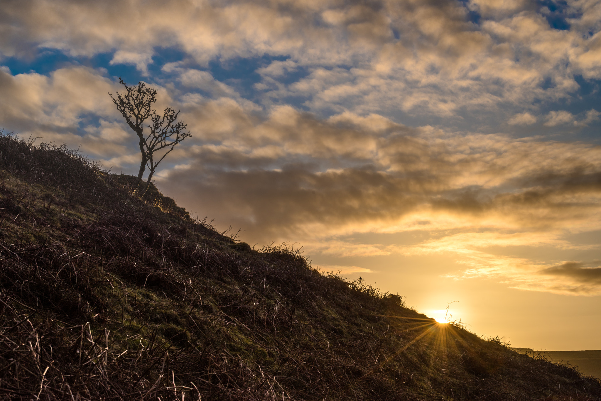 Pentax D FA* 70-200mm F2.8ED DC AW sample photo. Sundown on skye photography