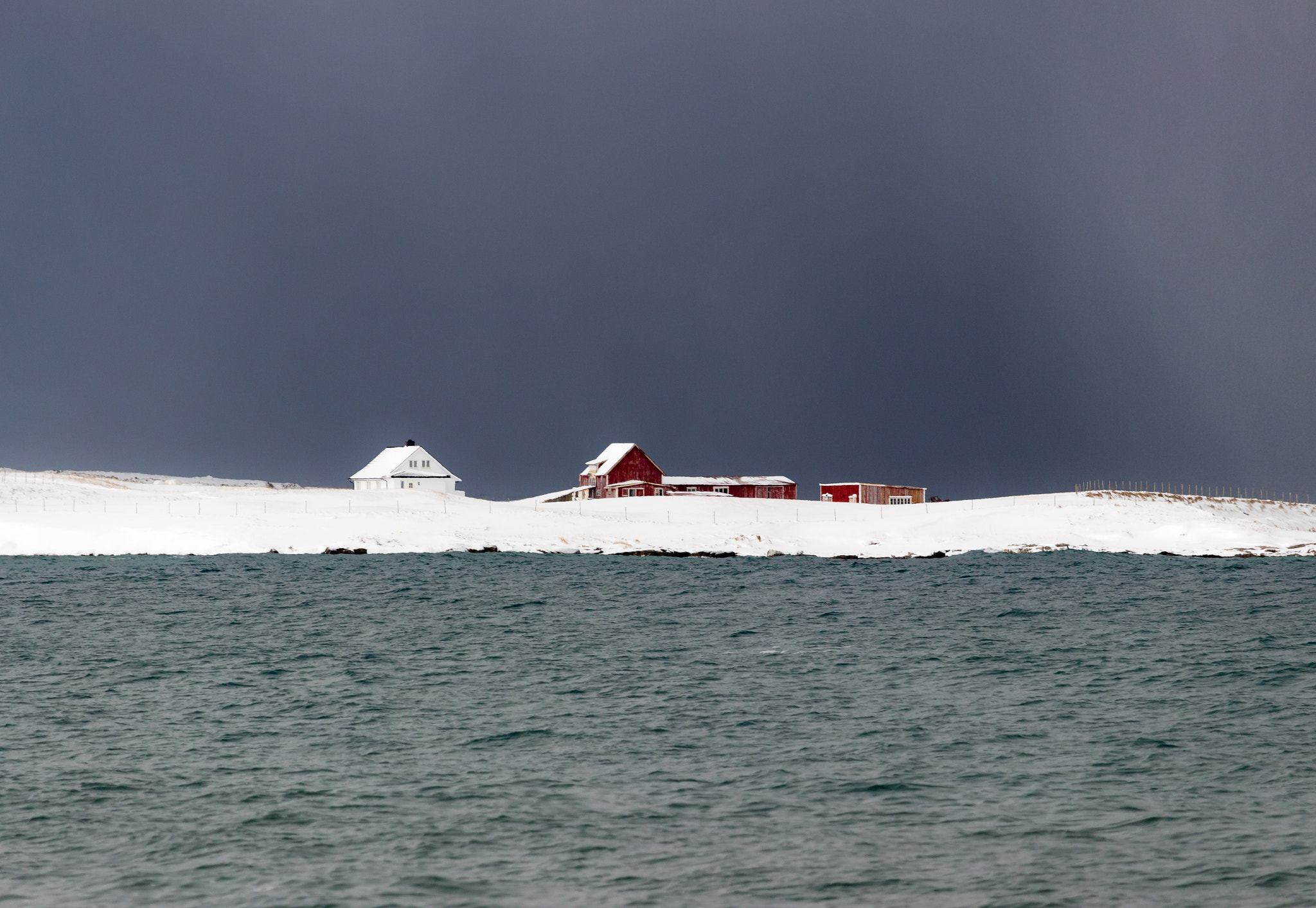 Canon EF-S 55-250mm F4-5.6 IS STM sample photo. Magic lights in lofoten.  photography