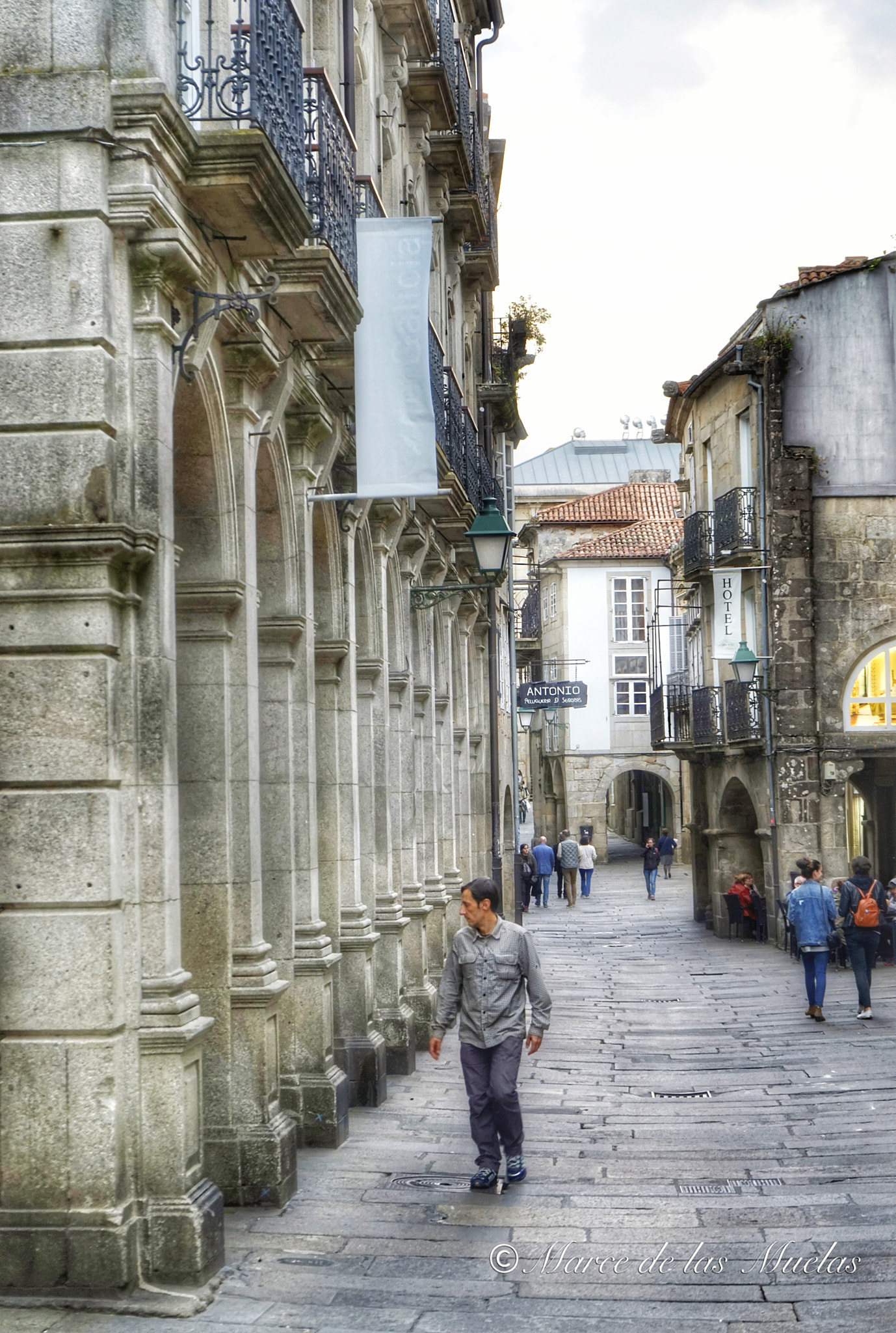 Sony a7R sample photo. Santiago de compostela  spain. photography