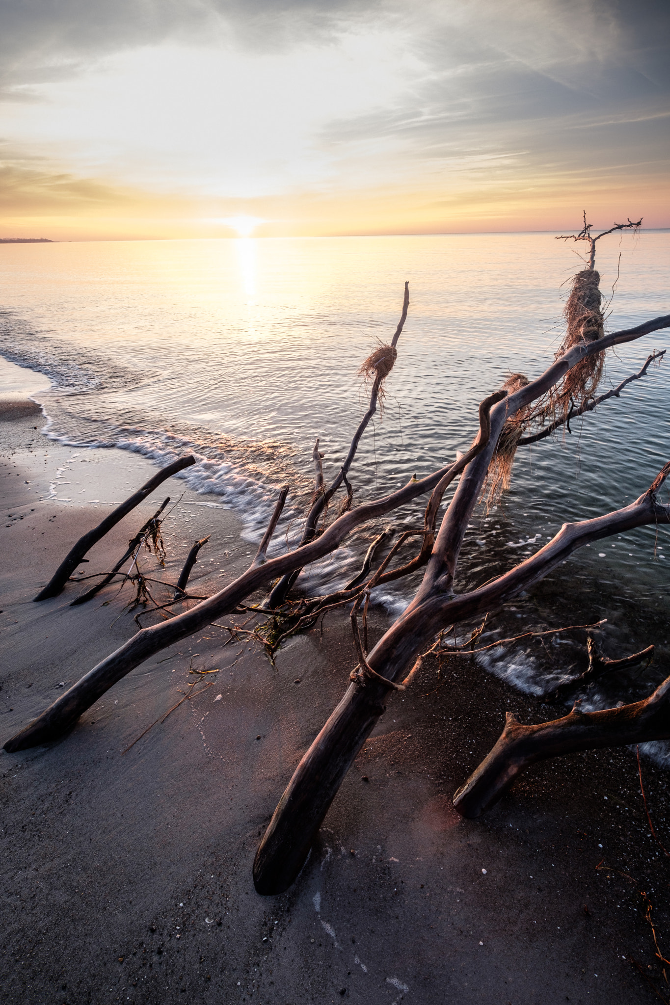 Fujifilm X-T2 sample photo. Sunset in fischland darß photography