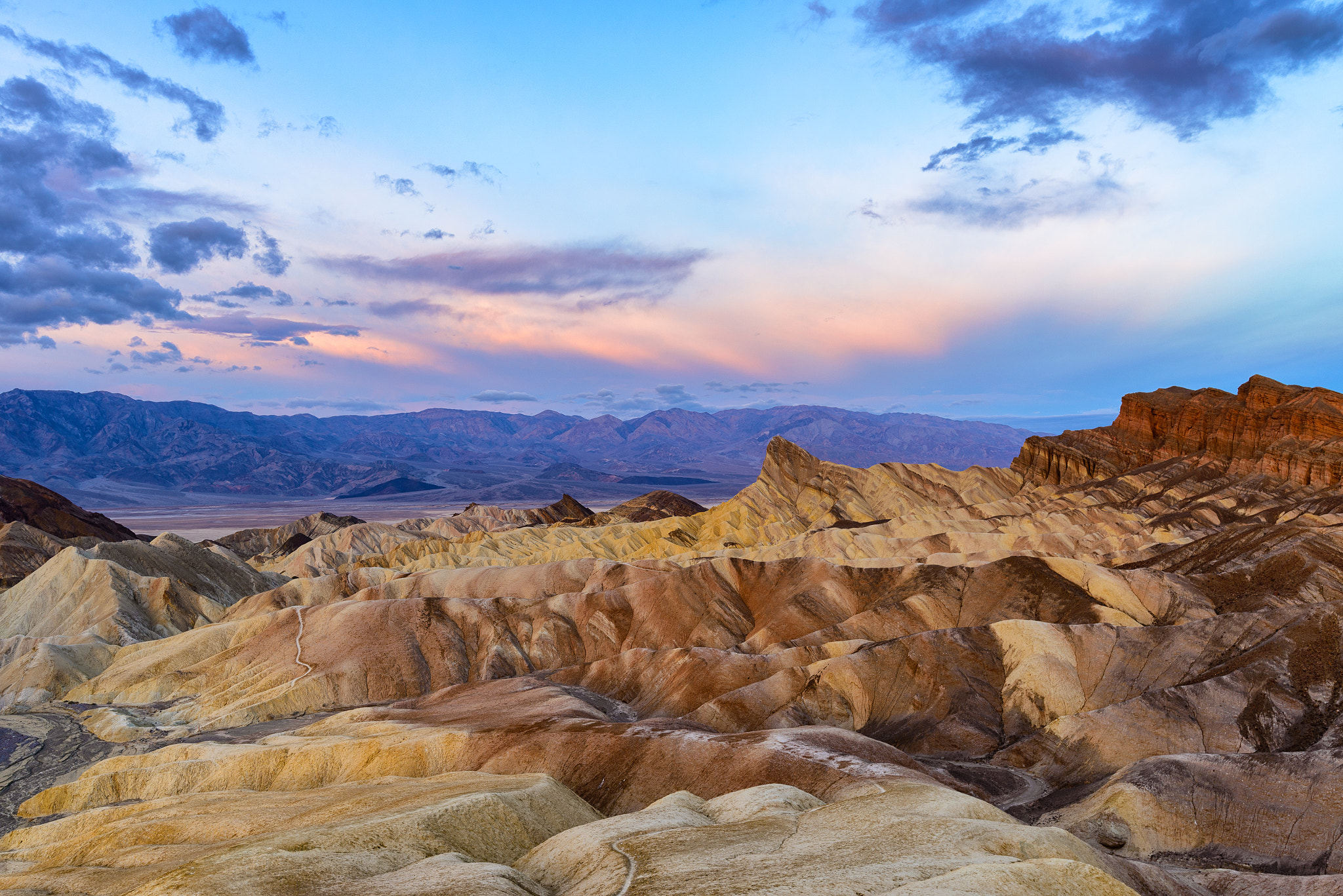 Nikon AF-S Nikkor 18-35mm F3.5-4.5G ED sample photo. Zabriske point photography
