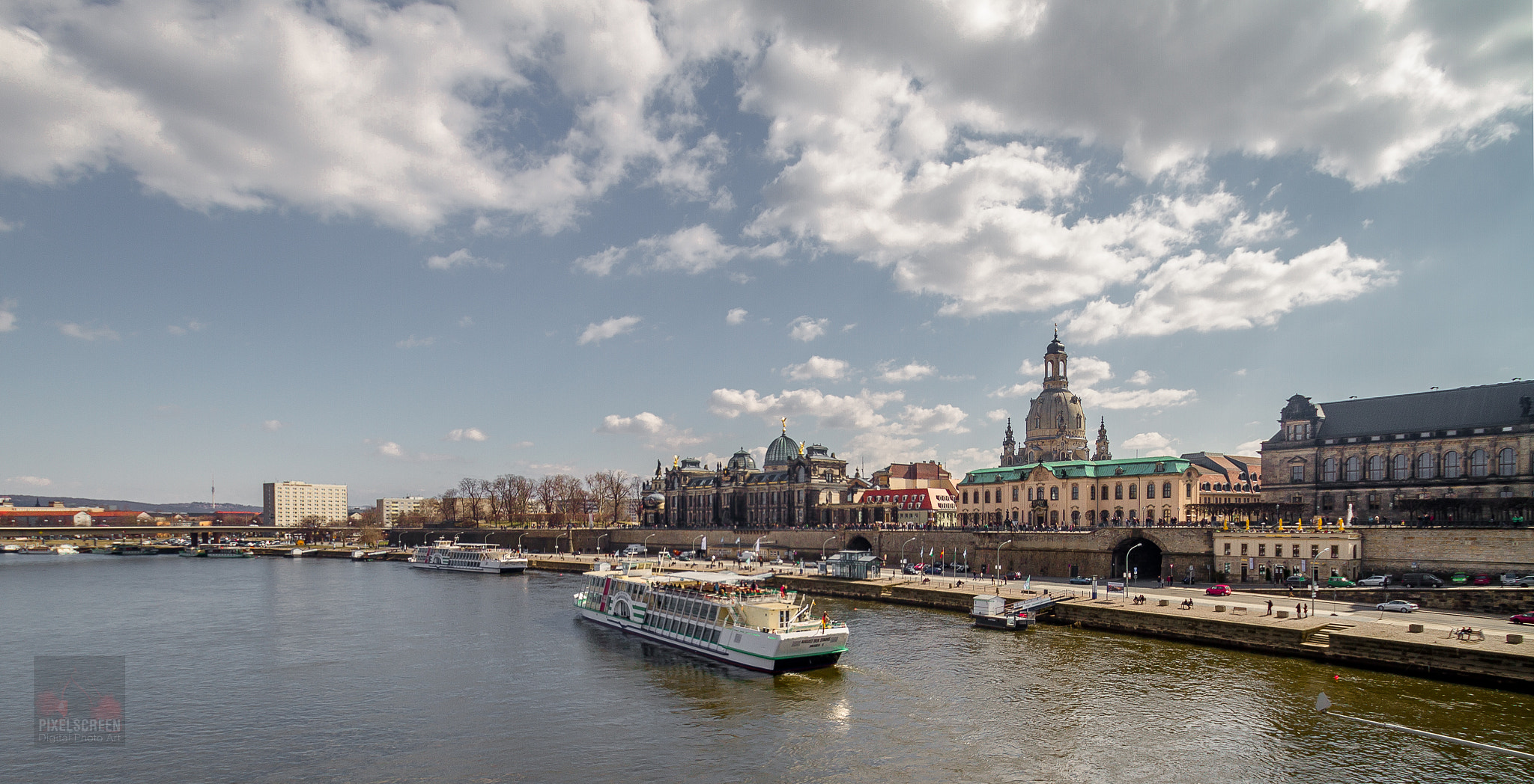 Sigma 10-20mm F3.5 EX DC HSM sample photo. Dresden - elbe- brühlsche terasse photography