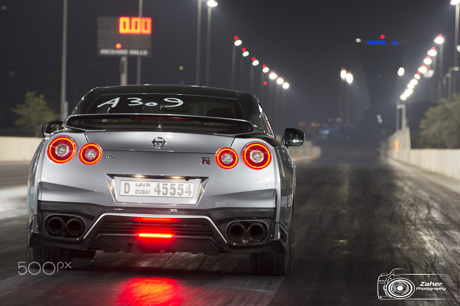 Nikon D7200 sample photo. Nissan gtr in drag race photography