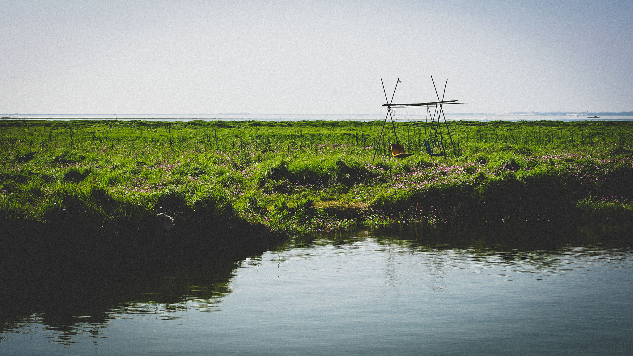 Sony a99 II + Minolta AF 50mm F1.4 [New] sample photo. Waterfront photography