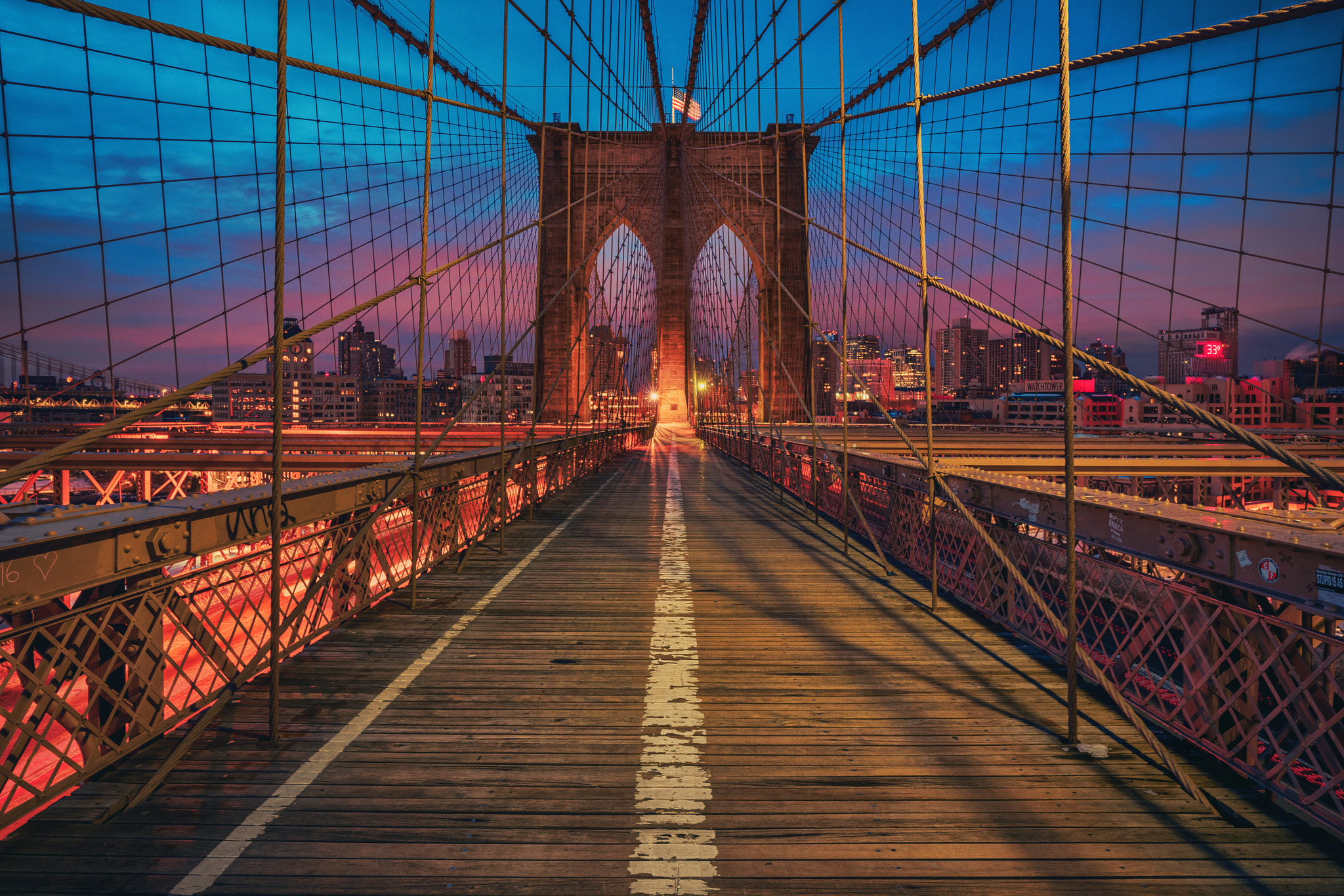 Sony a7R II + ZEISS Batis 18mm F2.8 sample photo. Brooklyn bride at dawn photography