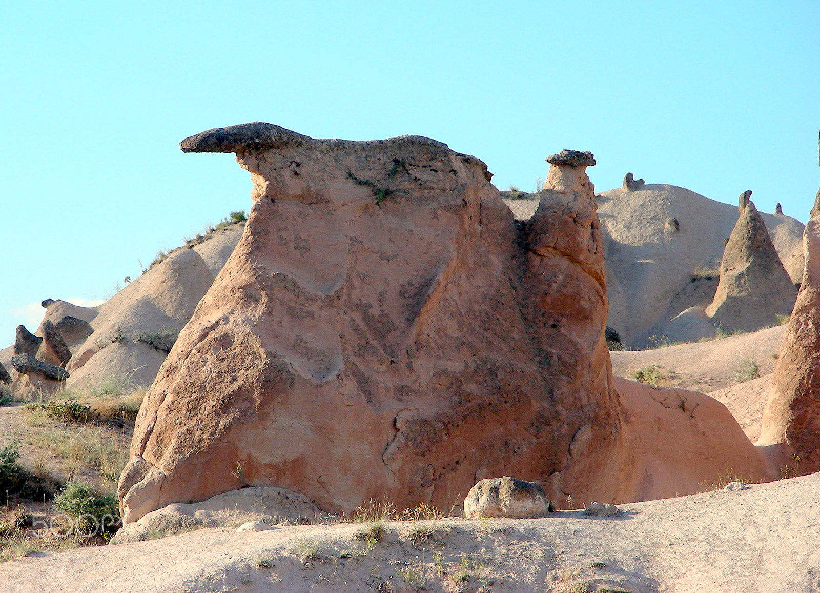 Nikon COOLPIX S10 sample photo. Capadokian stones 3 photography