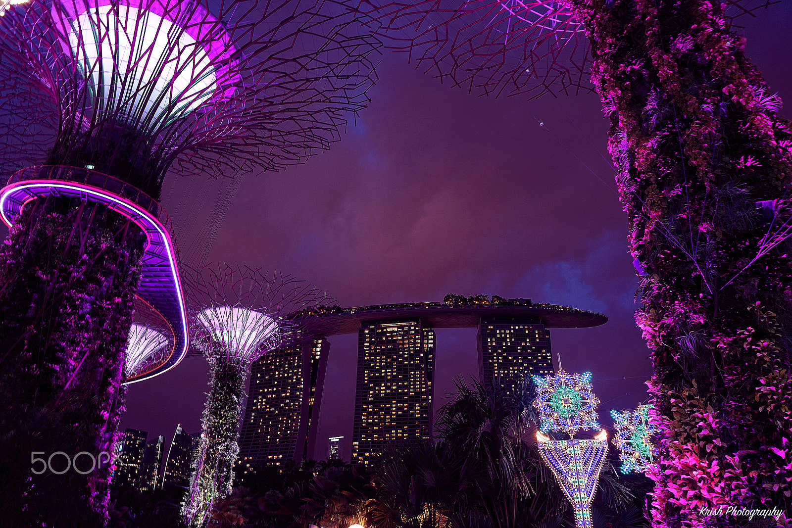 Sony a7R II sample photo. Garden by the bay photography