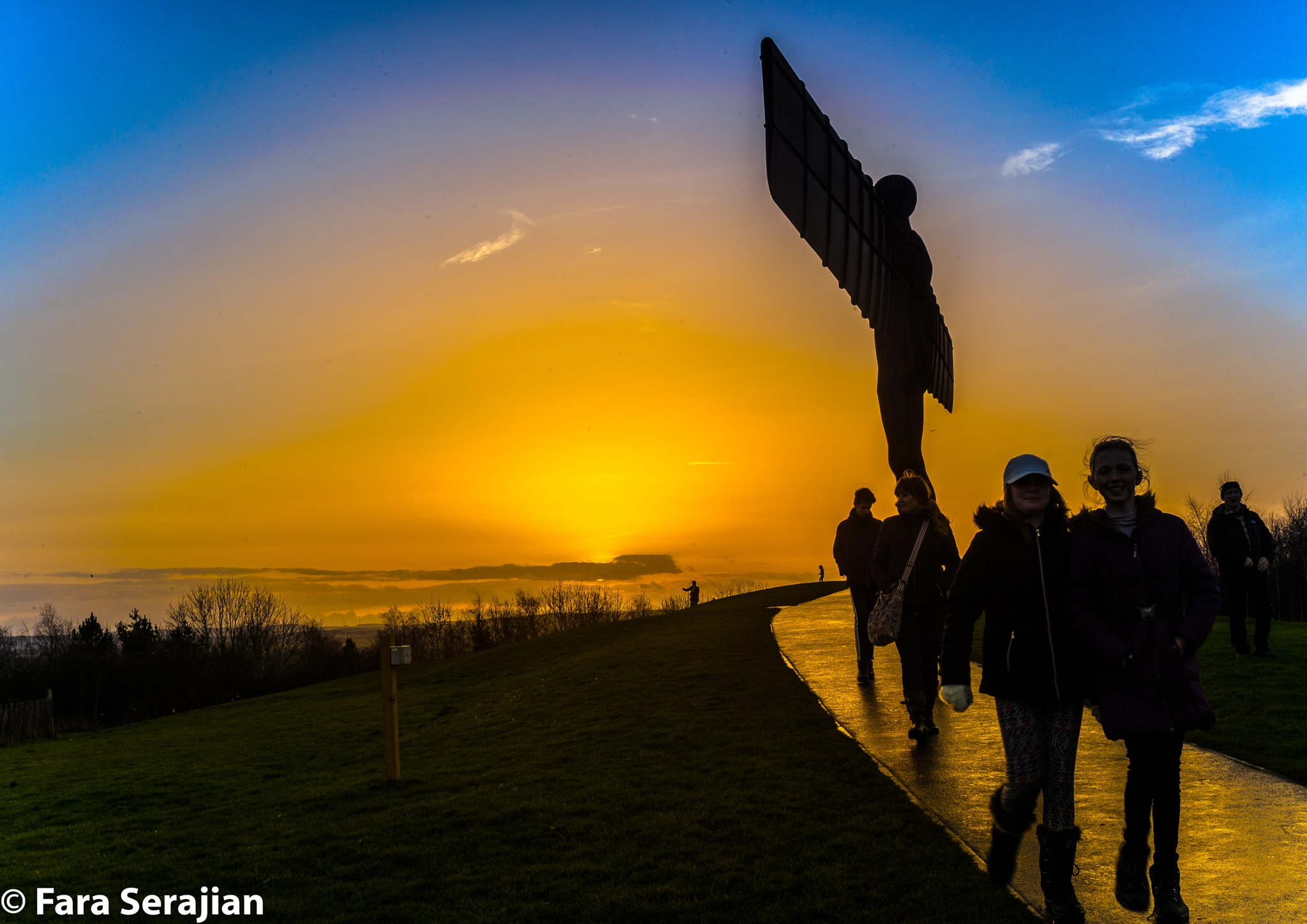 Summicron-M 1:2/35 sample photo. Angel of the north photography