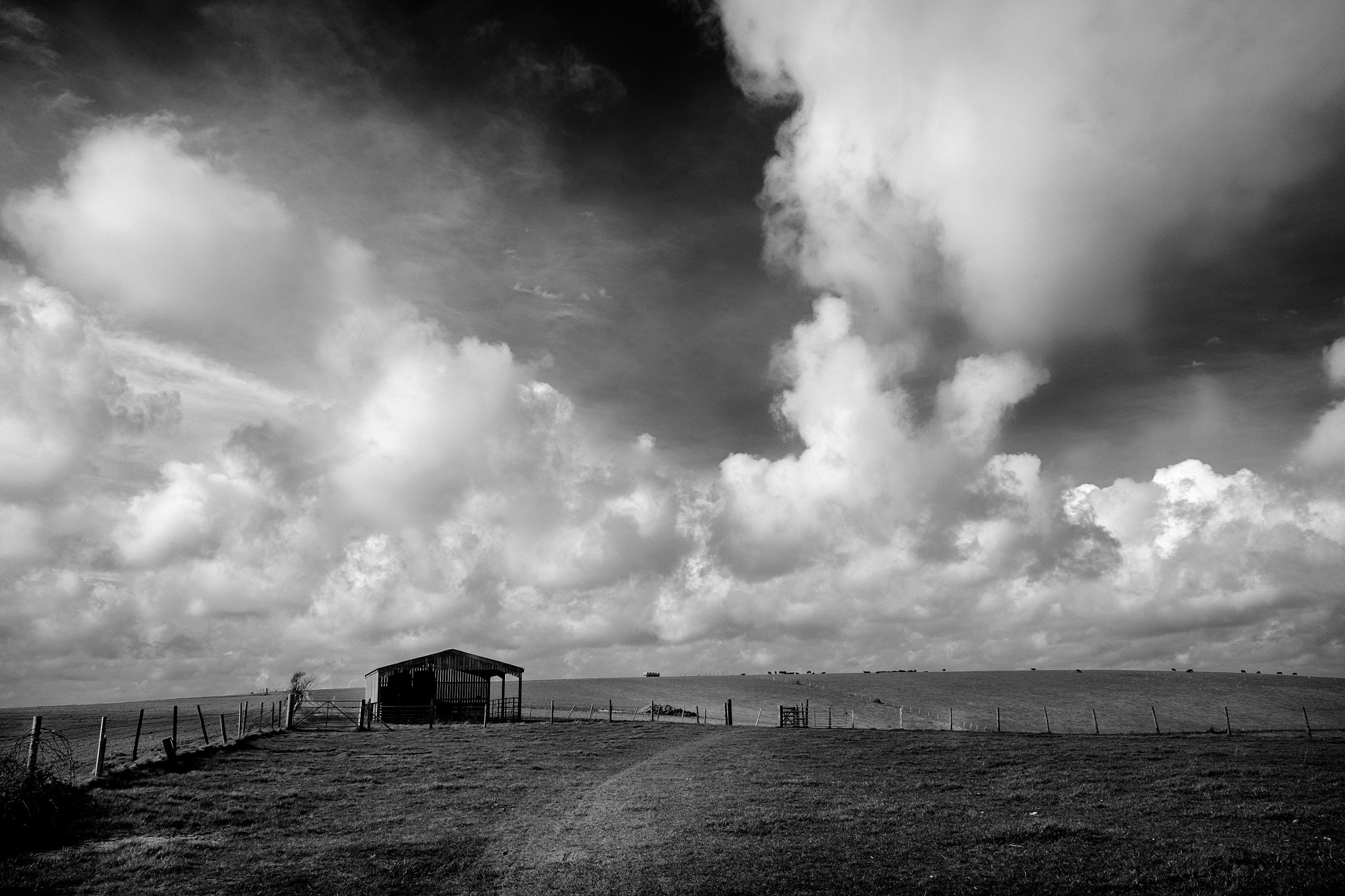 Fujifilm XF 18-55mm F2.8-4 R LM OIS sample photo. Field barn photography