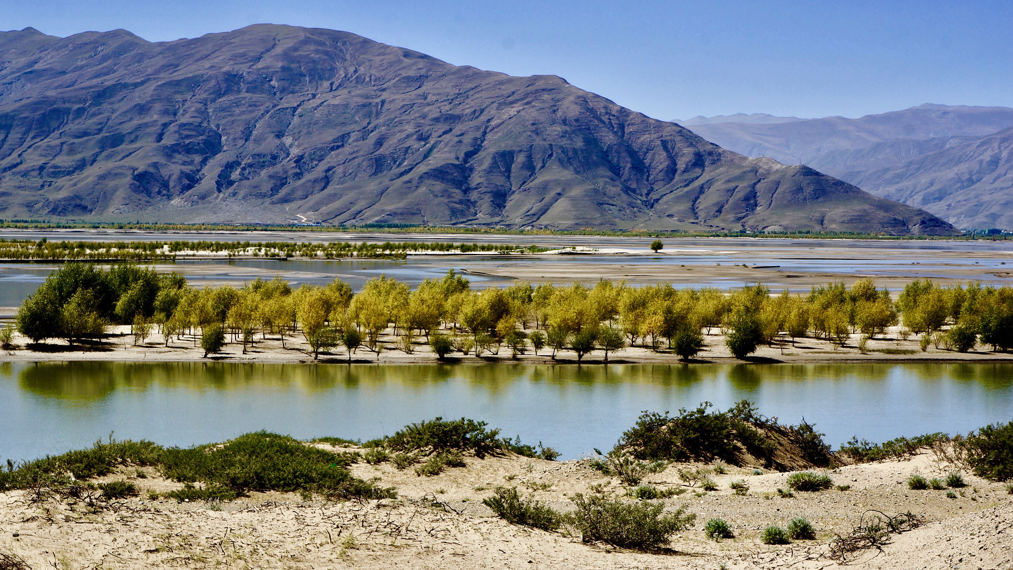 Sony Alpha NEX-5N sample photo. Yaluzangbu river, tibet photography