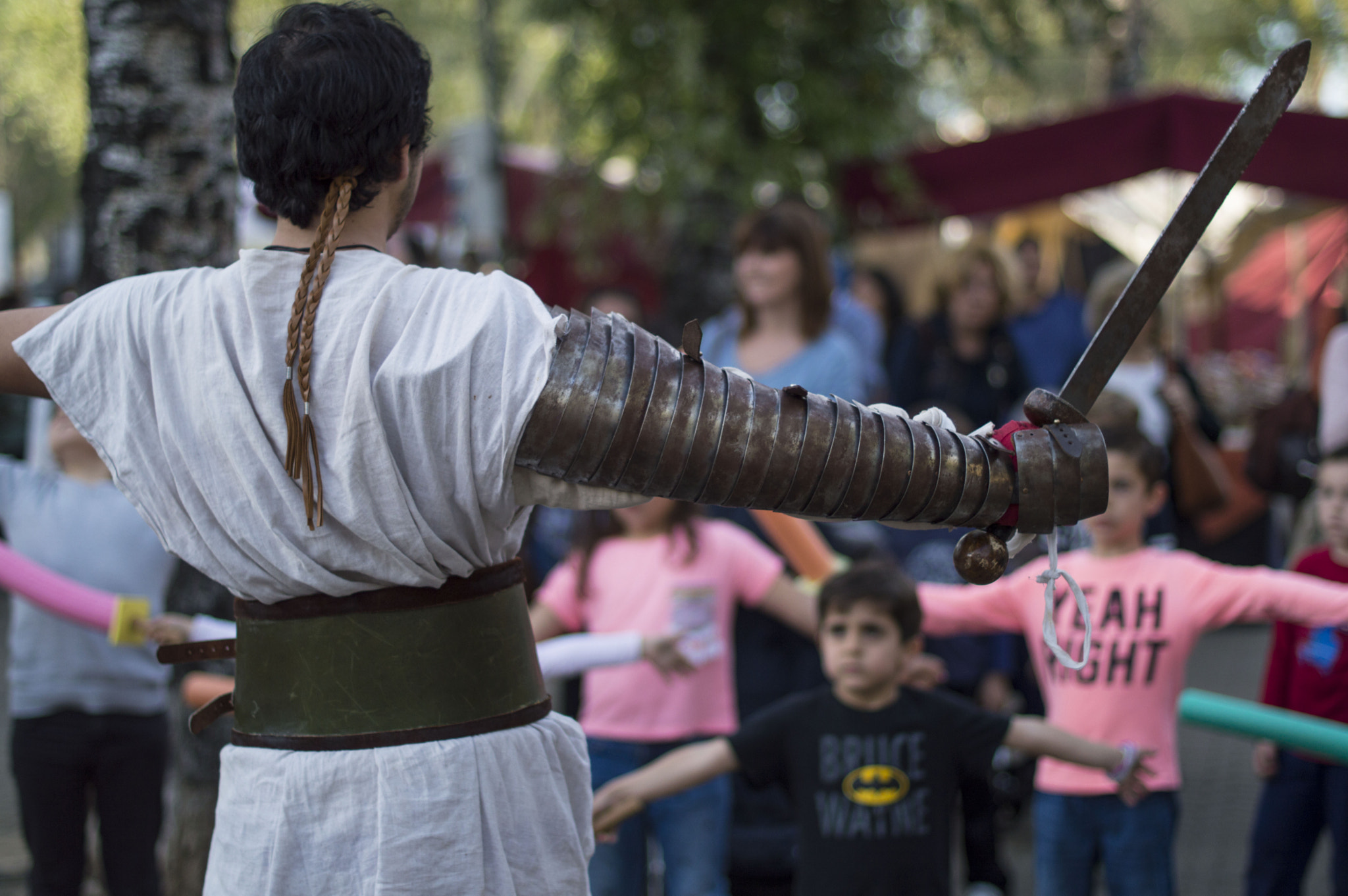 Nikon D3200 + Nikon AF-S Nikkor 50mm F1.4G sample photo. Gladiadores. gladiators photography