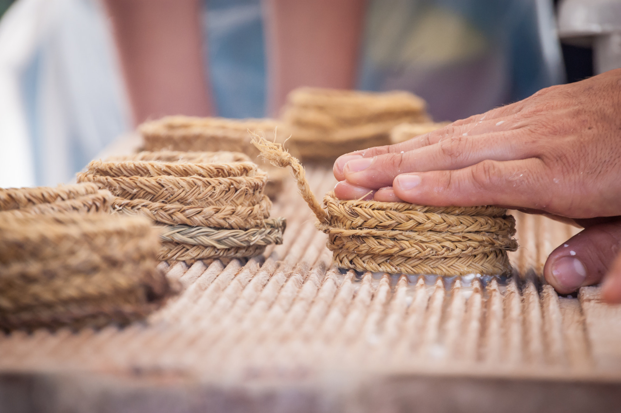 Nikon D40 sample photo. Making artisan goat cheese in casares photography