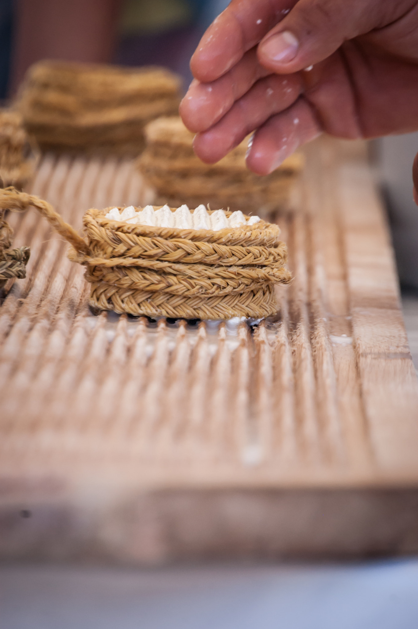 Nikon D40 sample photo. Making artisan goat cheese in casares photography