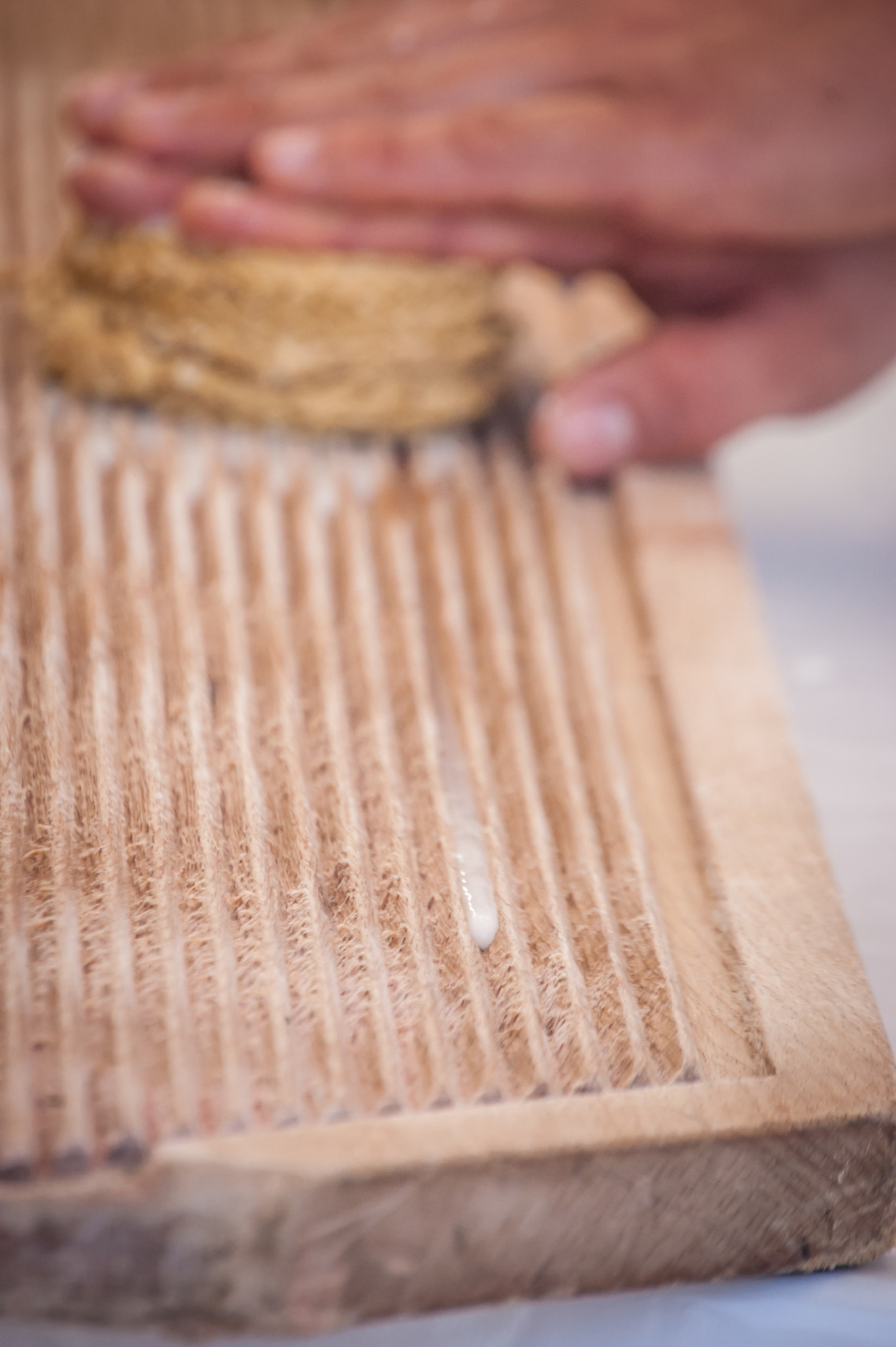 Nikon D40 sample photo. Making artisan goat cheese in casares photography