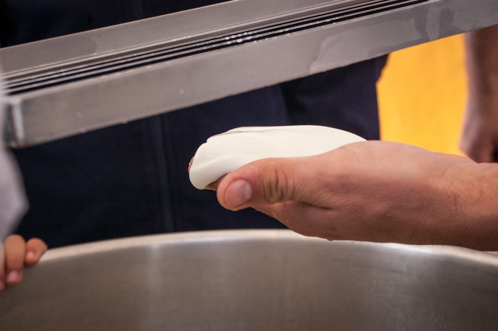 Nikon D40 sample photo. Making artisan goat cheese in casares photography