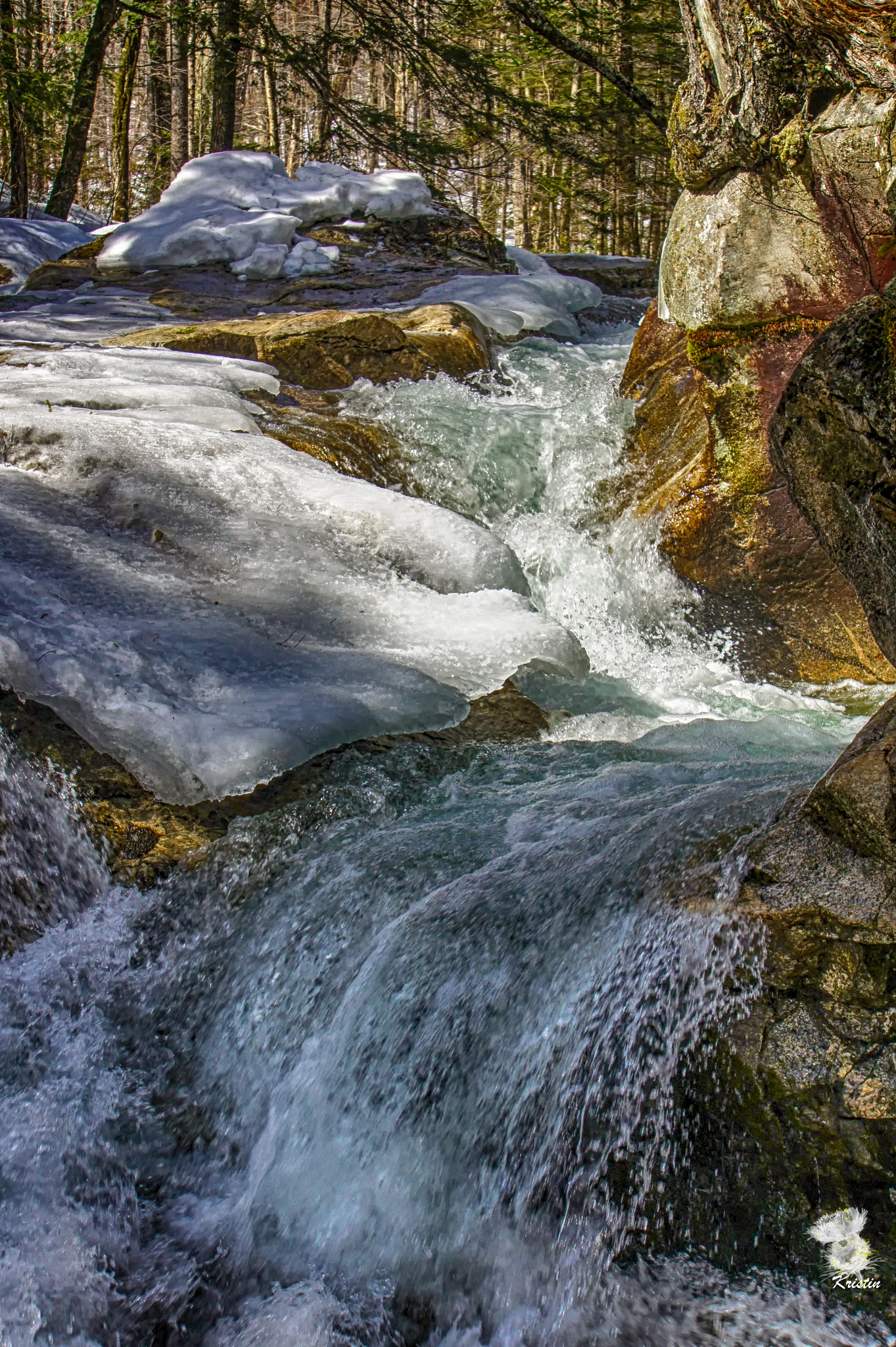 Sony E 55-210mm F4.5-6.3 OSS sample photo. Pemi falls photography