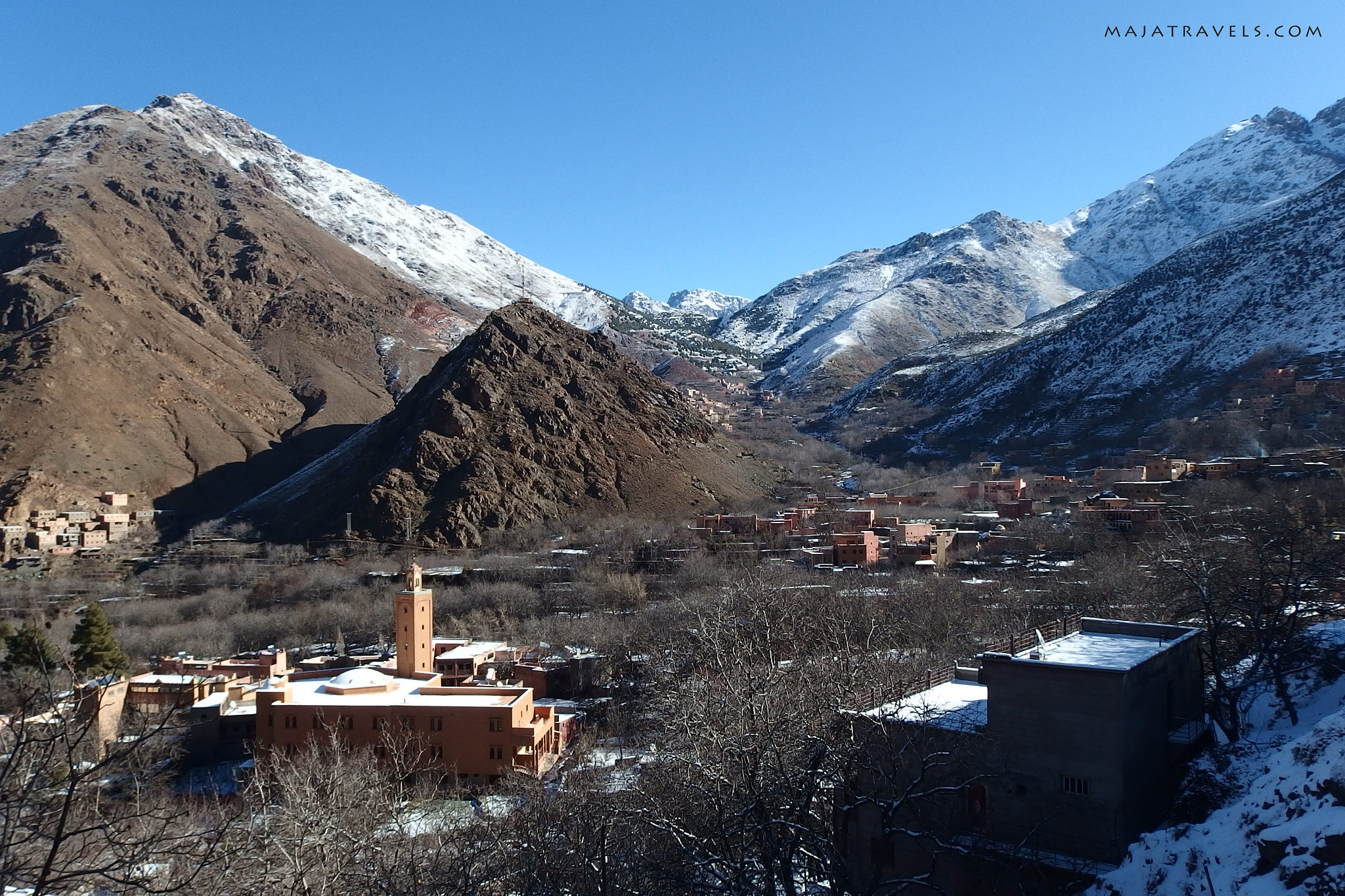 Olympus Stylus XZ-10 sample photo. High atlas mountains in winter photography