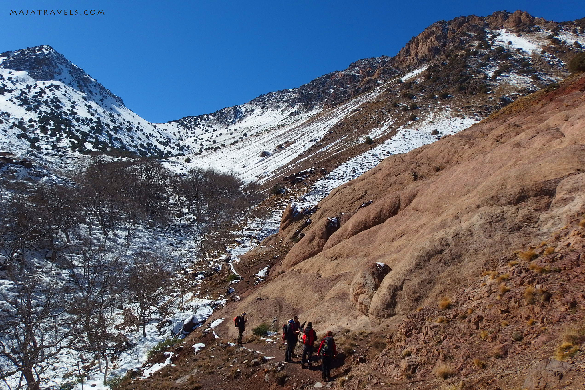 Olympus Stylus XZ-10 sample photo. High atlas mountains in winter photography