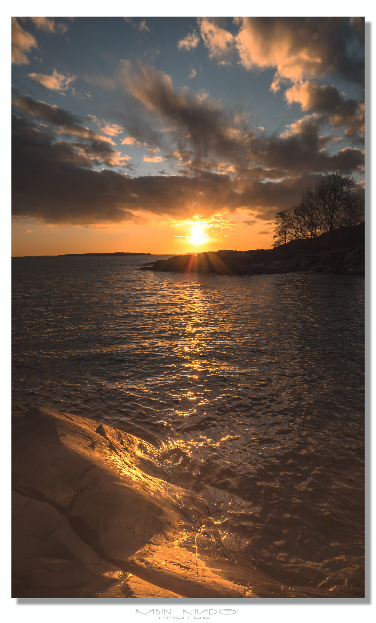 LUMIX G VARIO 12-60/F3.5-5.6 sample photo. Sunset from finland photography