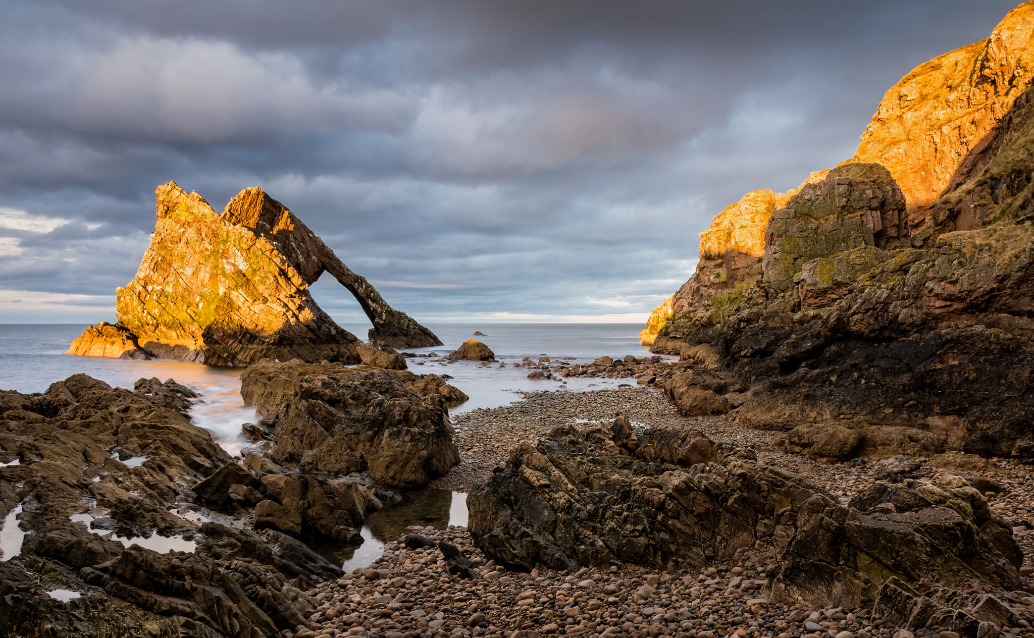 Nikon D7100 sample photo. Bow fiddle rock hdr photography