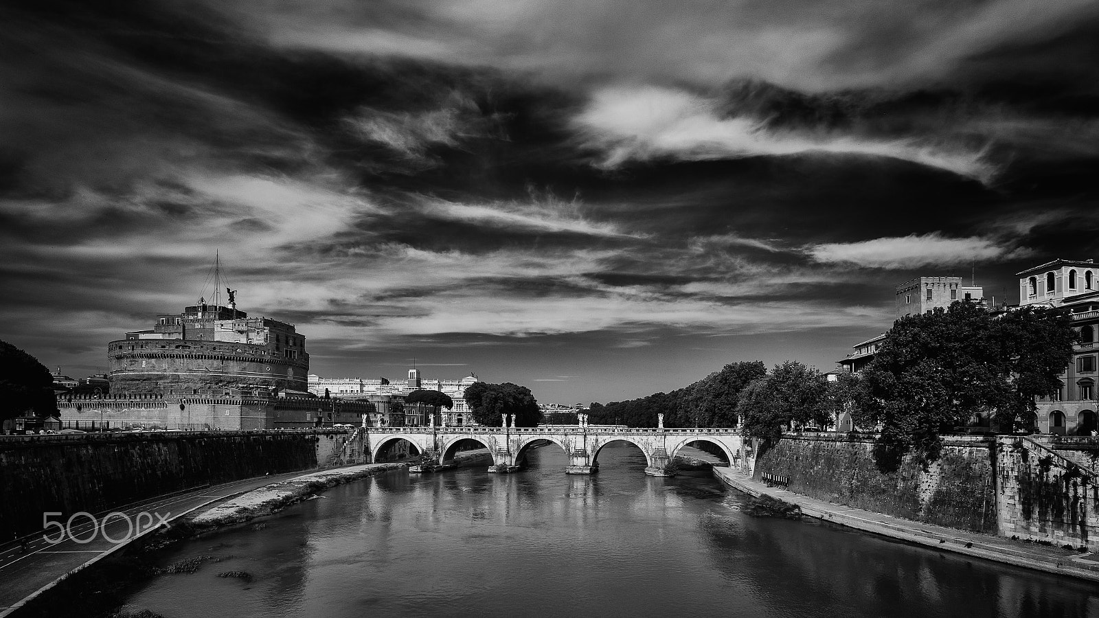 Canon TS-E 17mm F4L Tilt-Shift sample photo. Ponte sant'angelo i photography