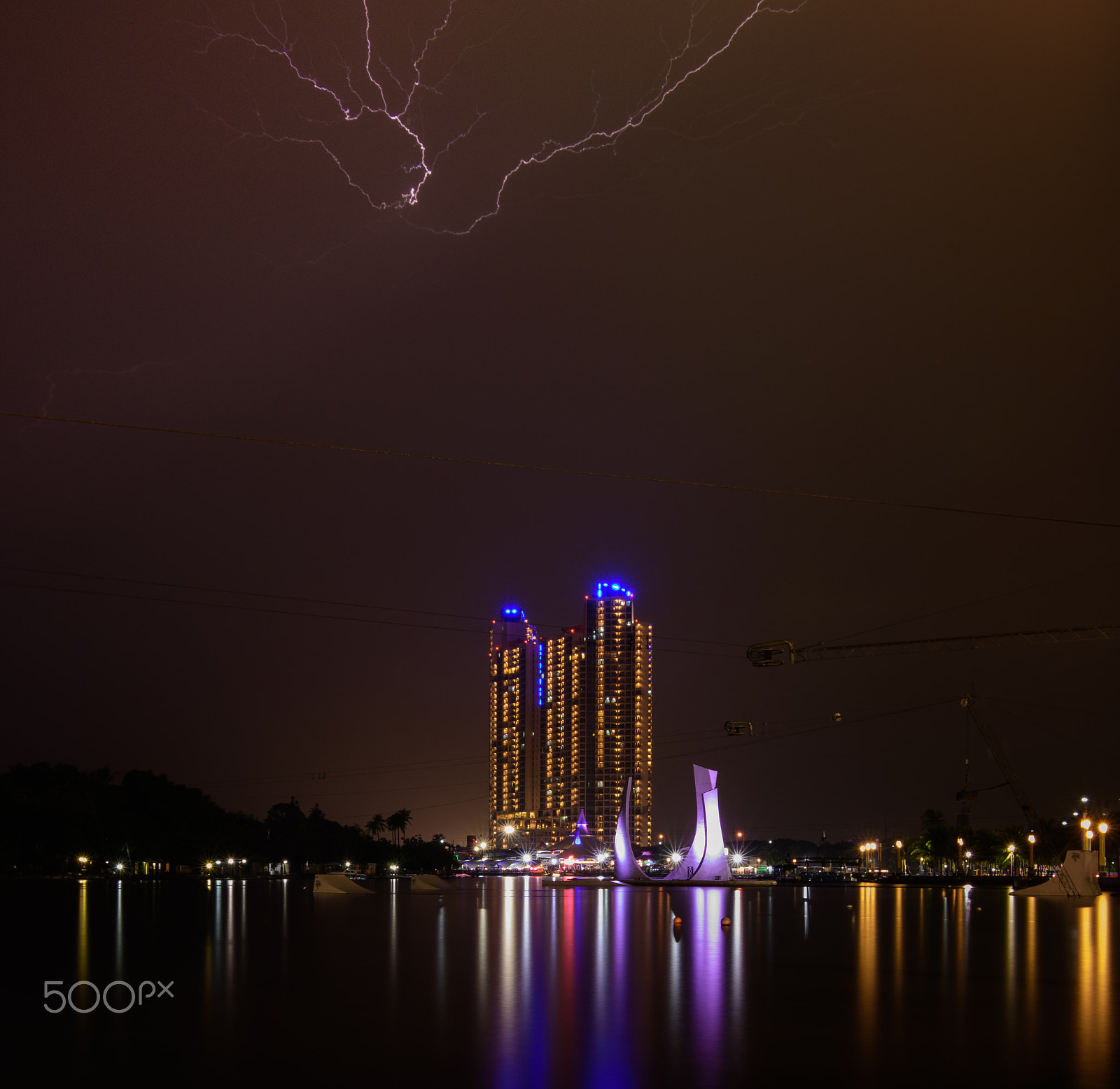 Nikon D7200 sample photo. Lightning photography