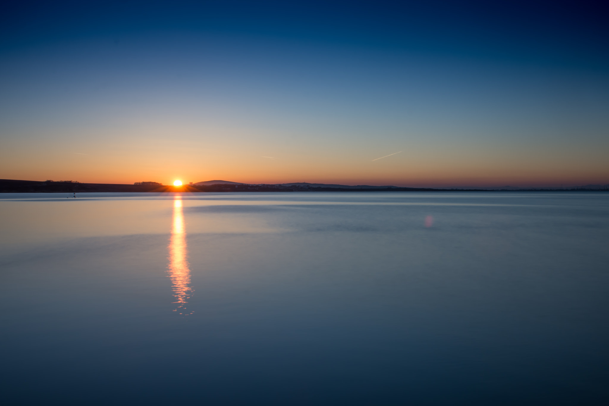 Nikon AF-S Nikkor 24-70mm F2.8G ED sample photo. Sunset sea photography
