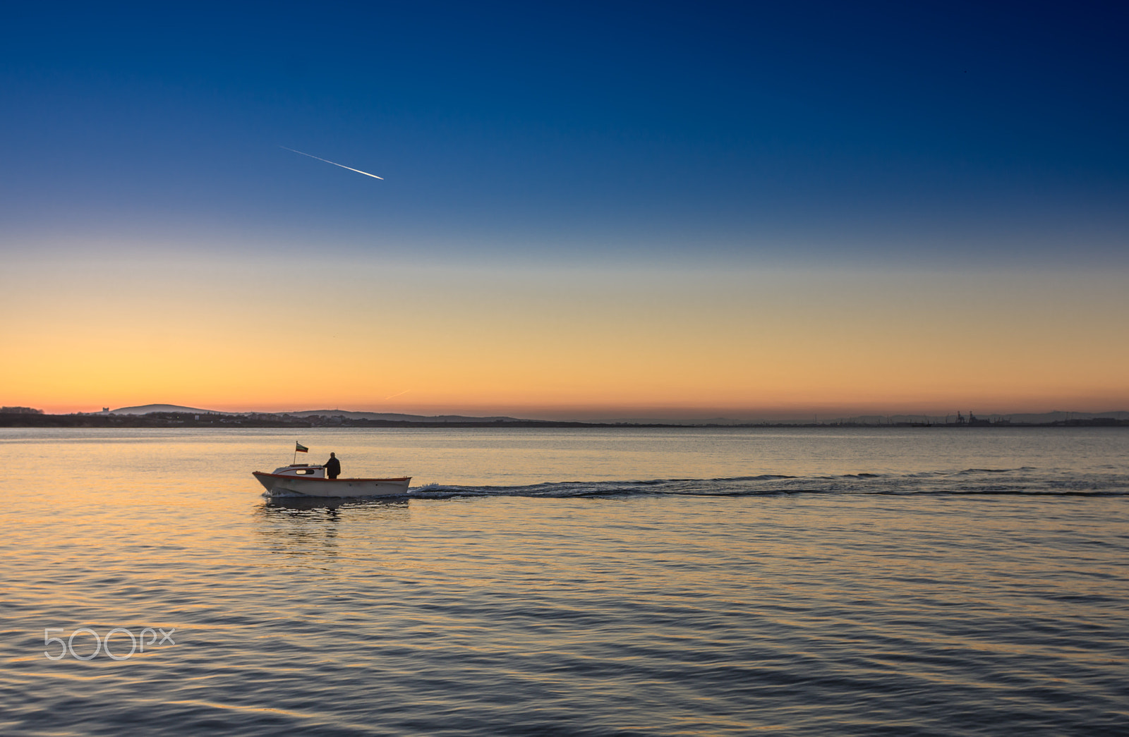 Nikon D7200 sample photo. Sunset sea and boat photography