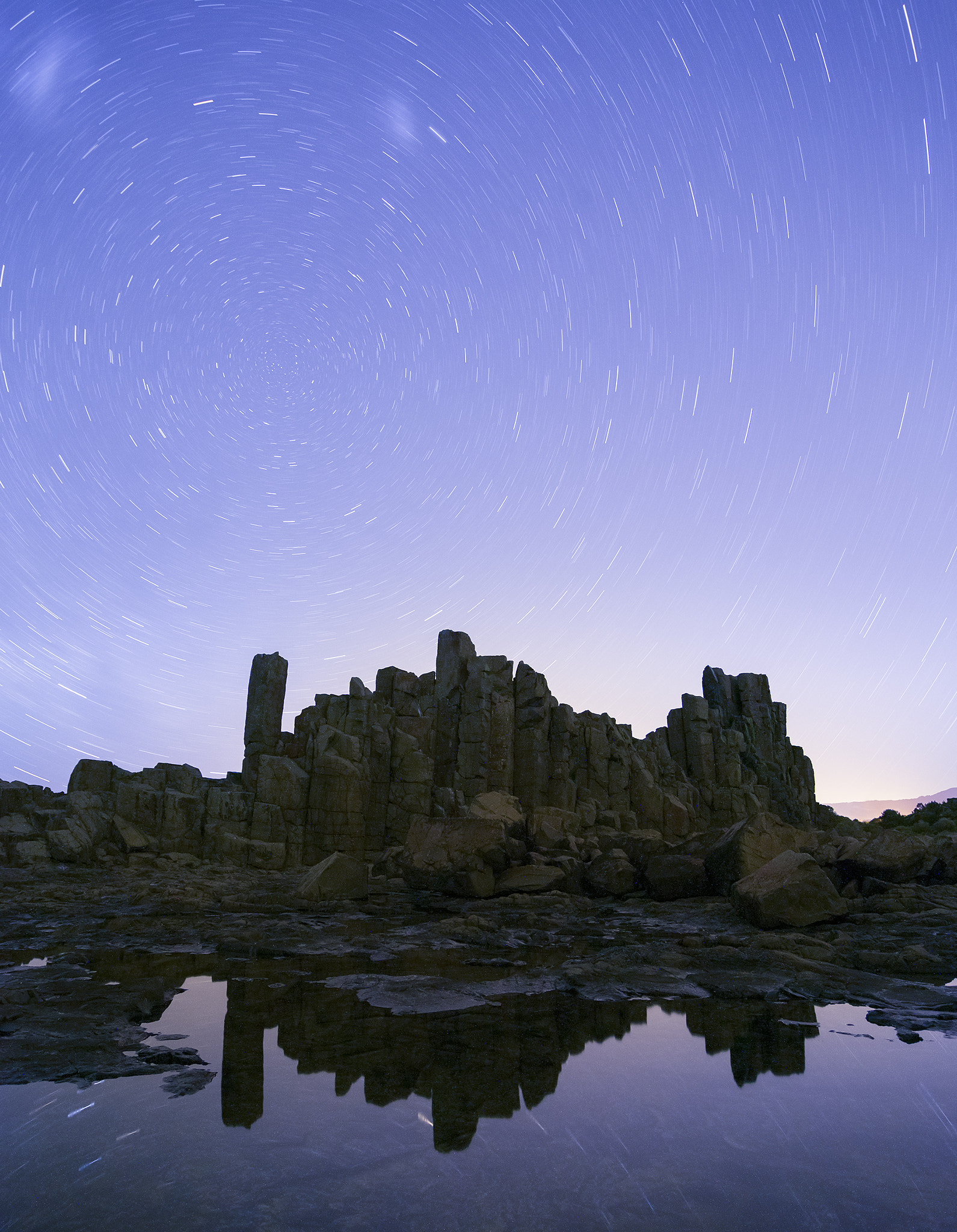 Tokina AT-X Pro 12-24mm F4 (IF) DX sample photo. Bombo star trails photography