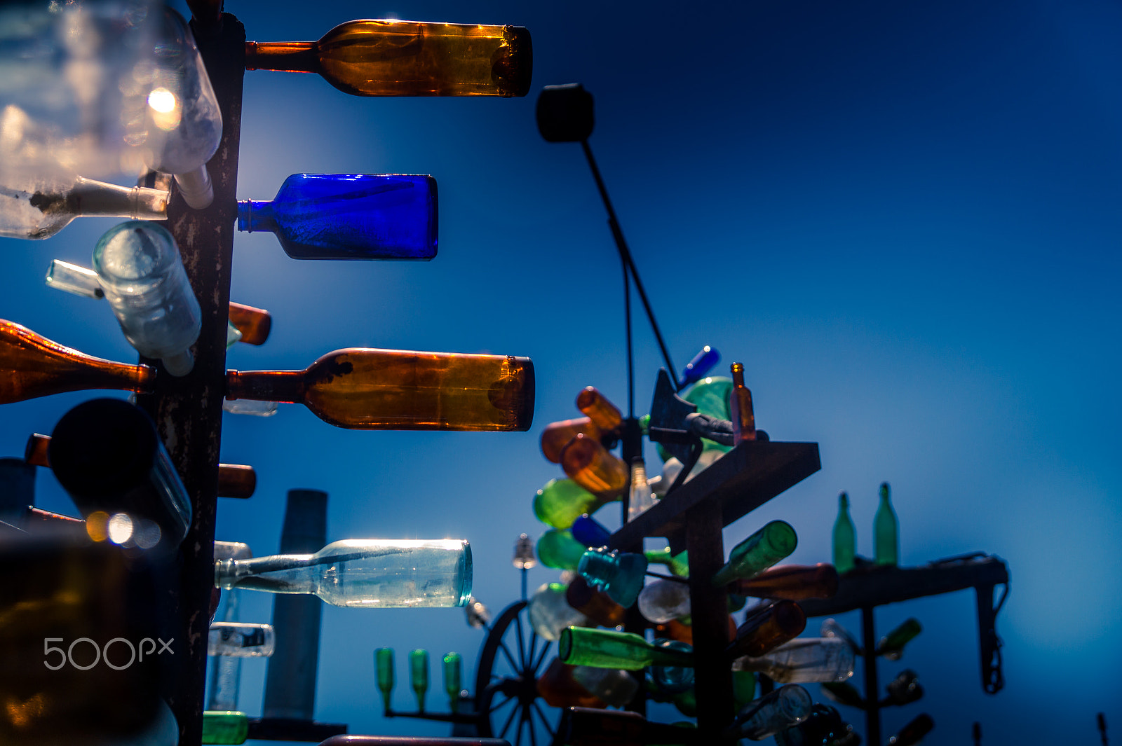 Sony SLT-A58 sample photo. Elmer's bottle tree ranch photography