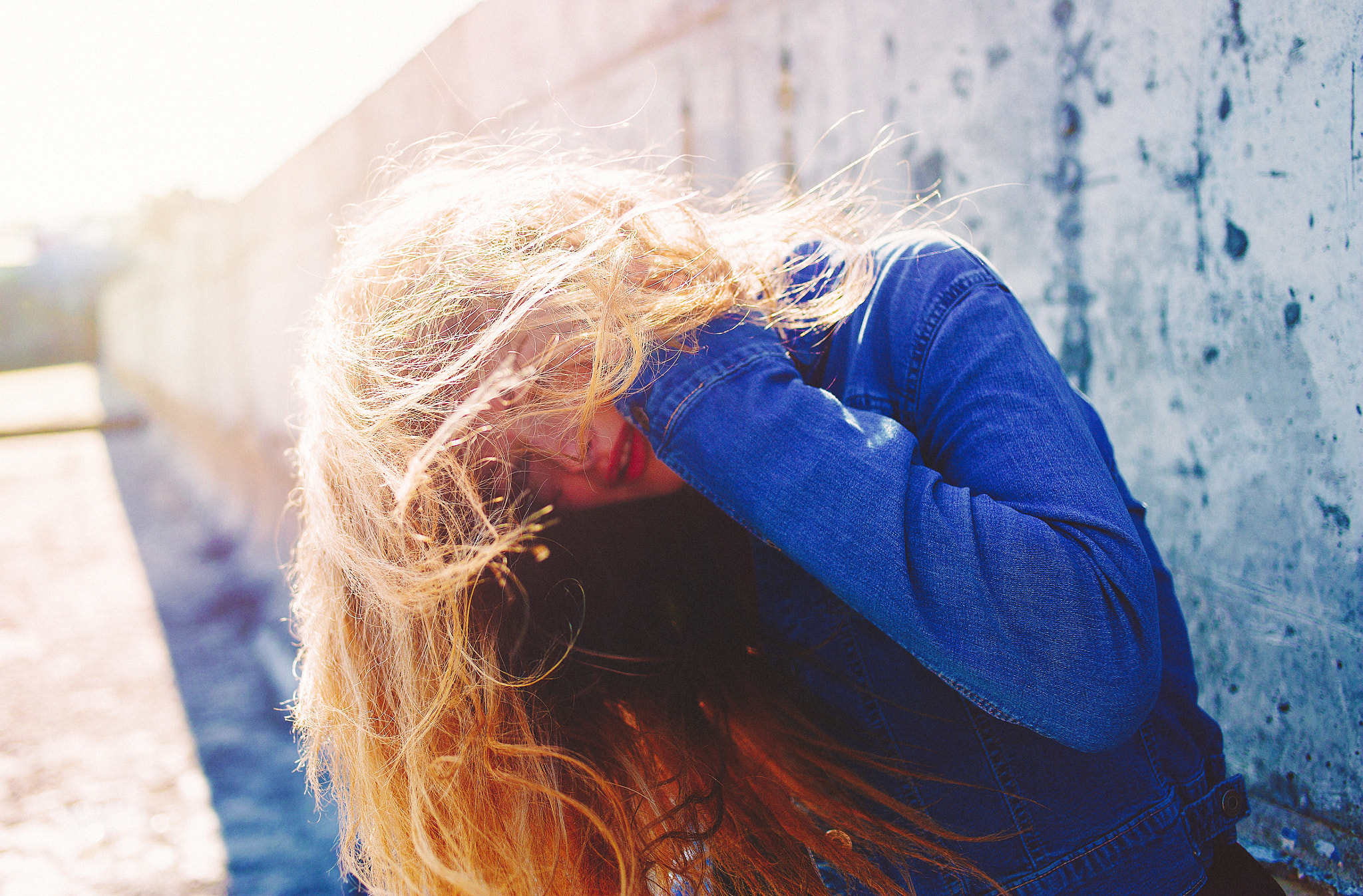 Canon EF 35mm F2 sample photo. Sunhaired girl photography