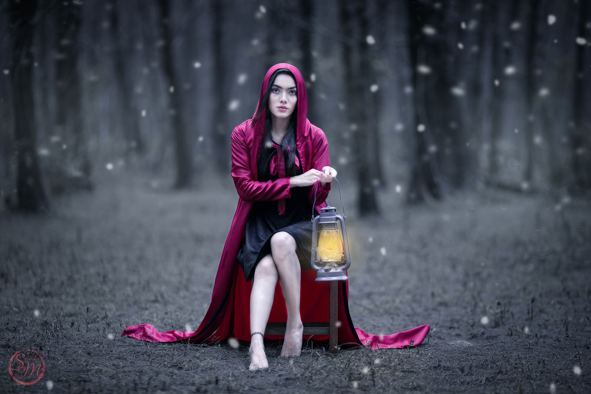 Canon EOS 6D + Canon EF 135mm F2L USM sample photo. Red riding hood photography