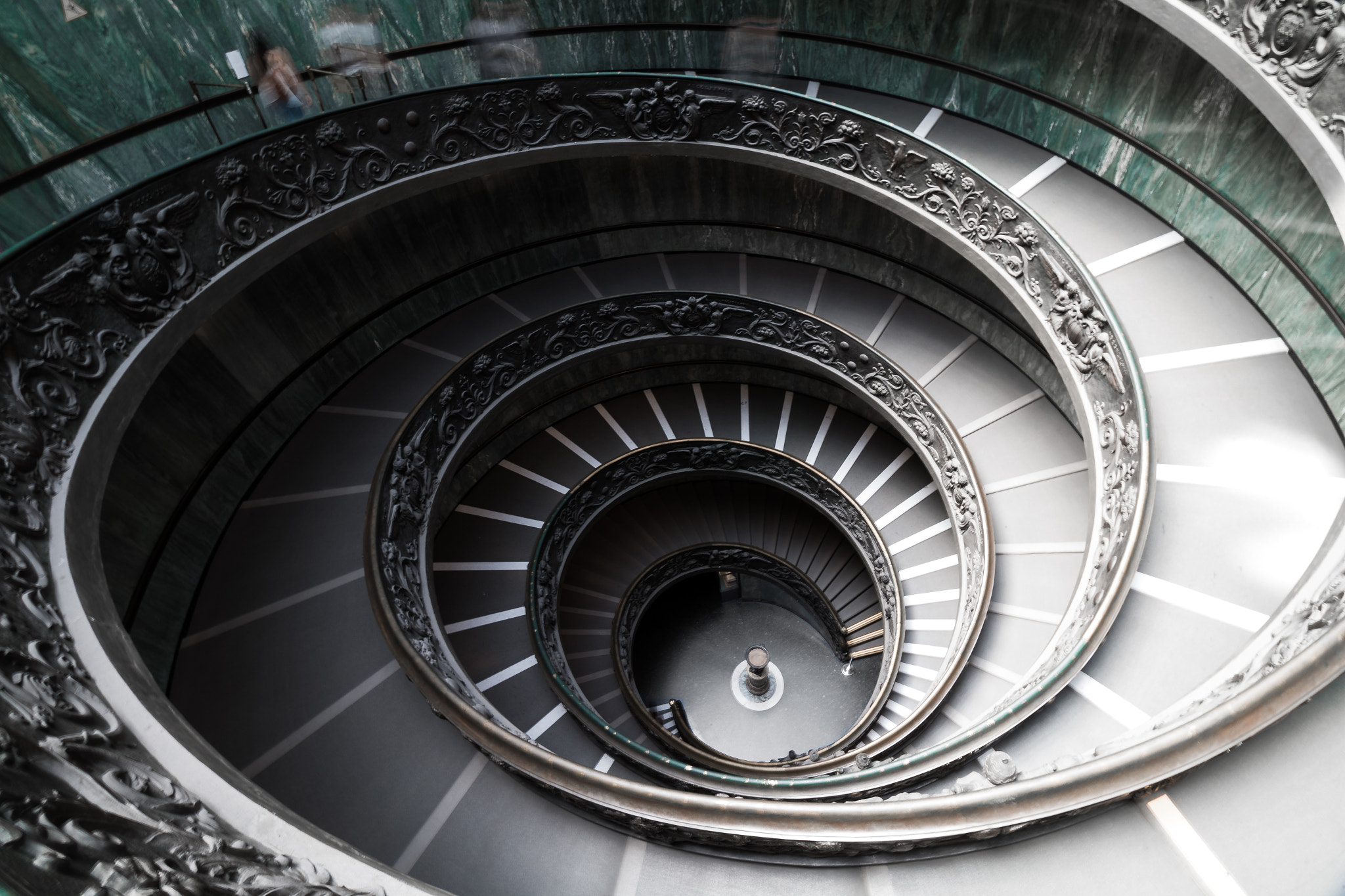 Canon EOS 70D sample photo. Spiral stairways photography