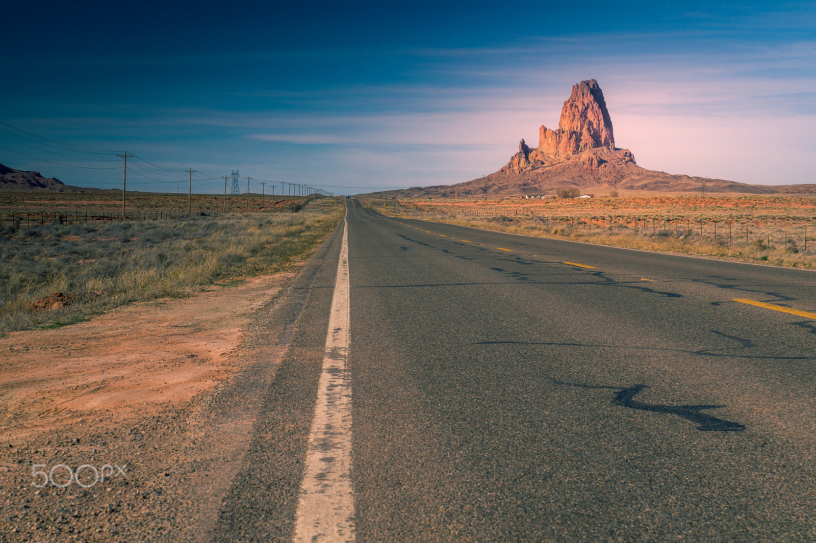 Sony SLT-A58 + Sony DT 16-50mm F2.8 SSM sample photo. Road to monument valley photography