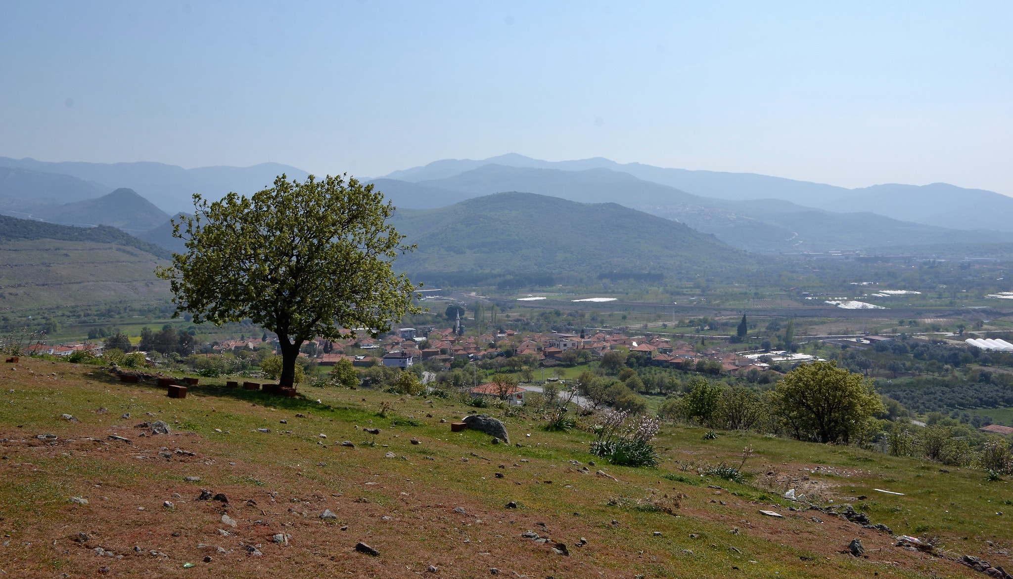 Nikon D3100 sample photo. A village in west turkey photography
