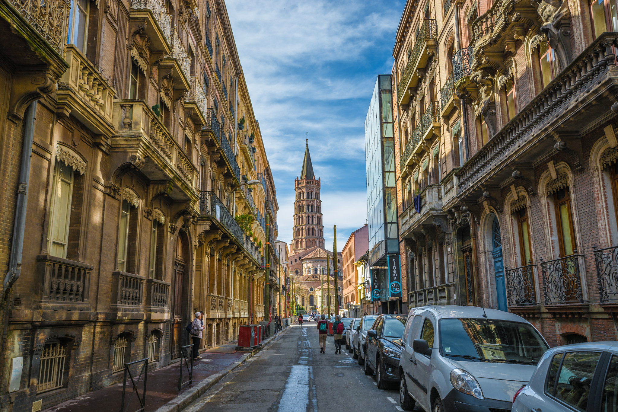 Sigma 10-20mm F3.5 EX DC HSM sample photo. Basilique saint-sernin de toulouse photography