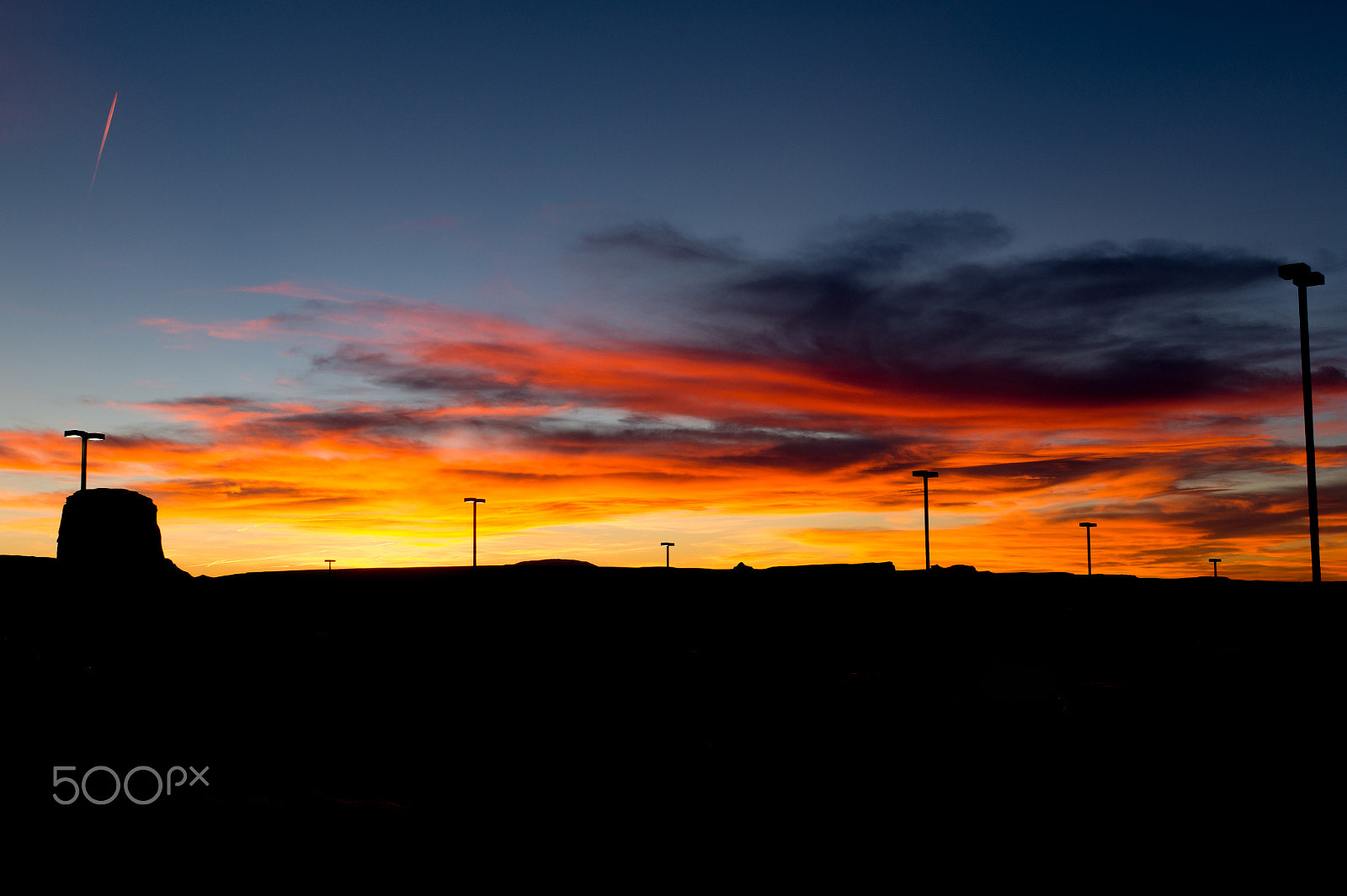 Sony SLT-A58 sample photo. Sunset in monument valley photography