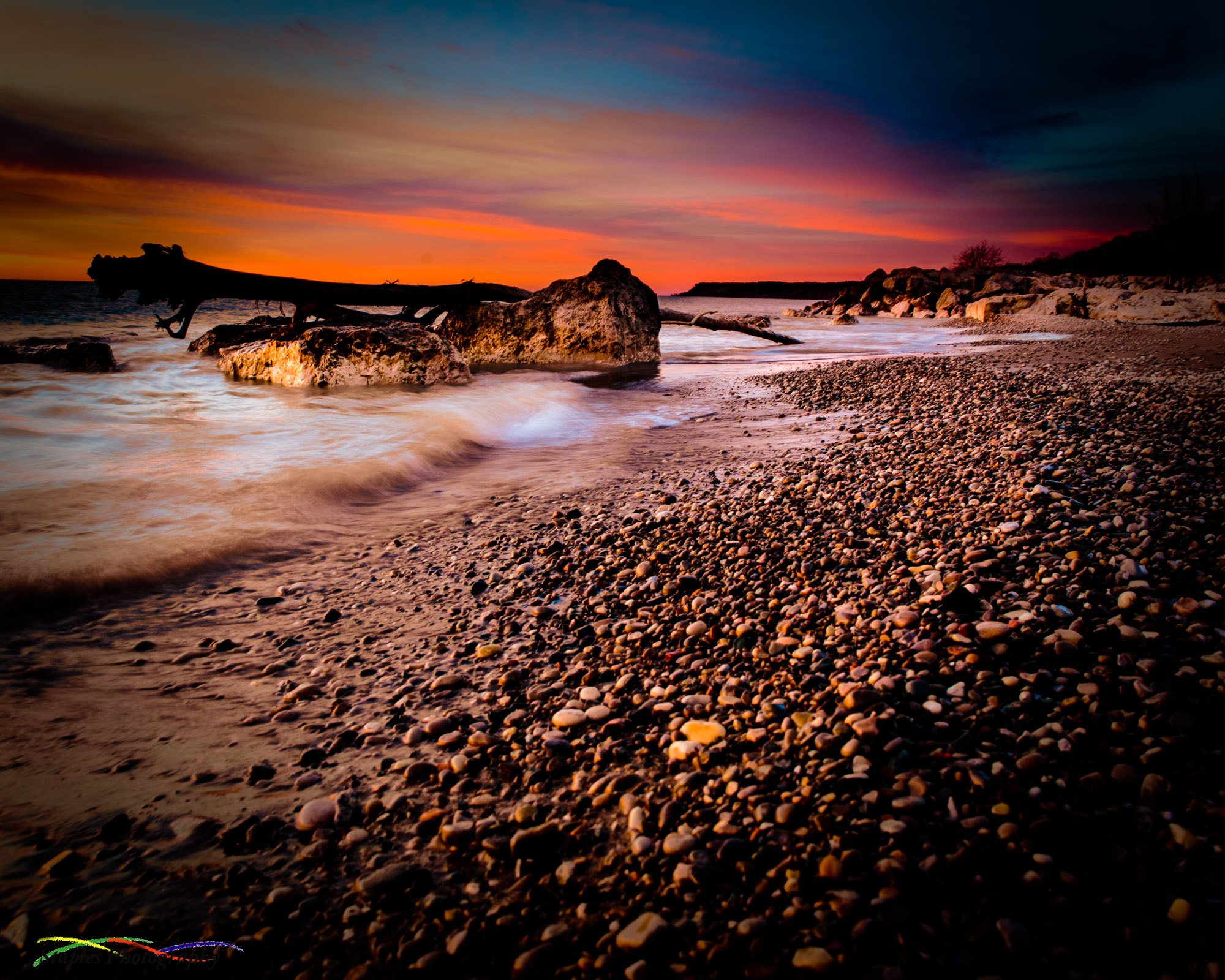 Canon EOS 6D + Sigma 24-70mm F2.8 EX DG Macro sample photo. Lake sunrise photography