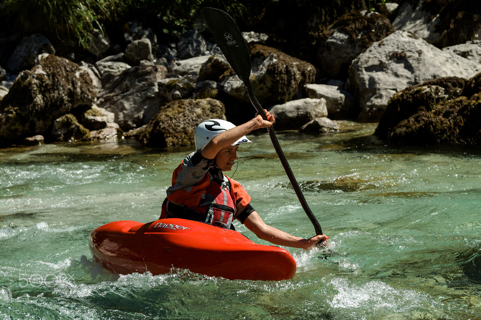 Canon EOS 50D sample photo. Kayaker photography