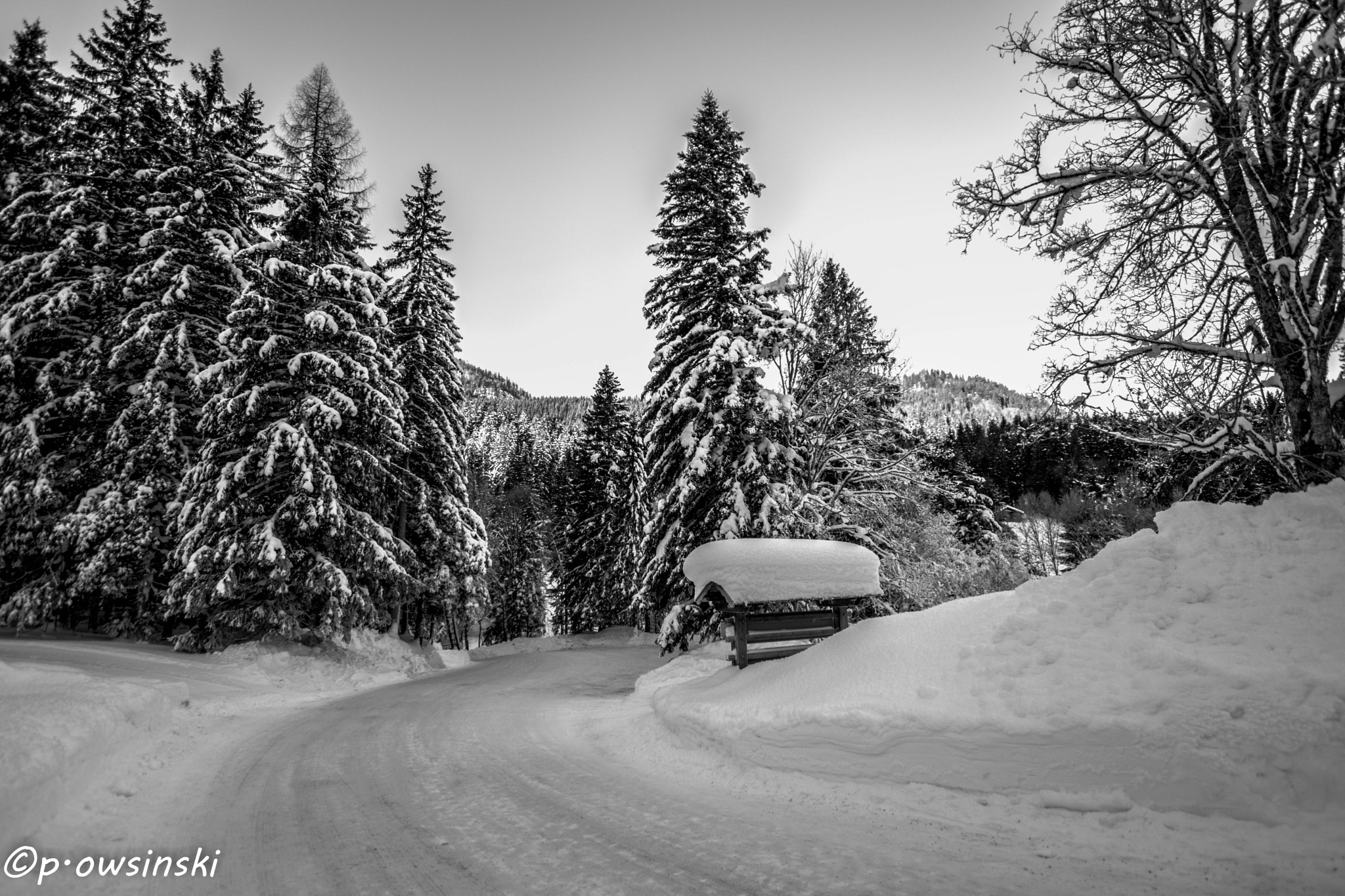 Nikon D5300 + Sigma 10-20mm F3.5 EX DC HSM sample photo. Winter landscape photography